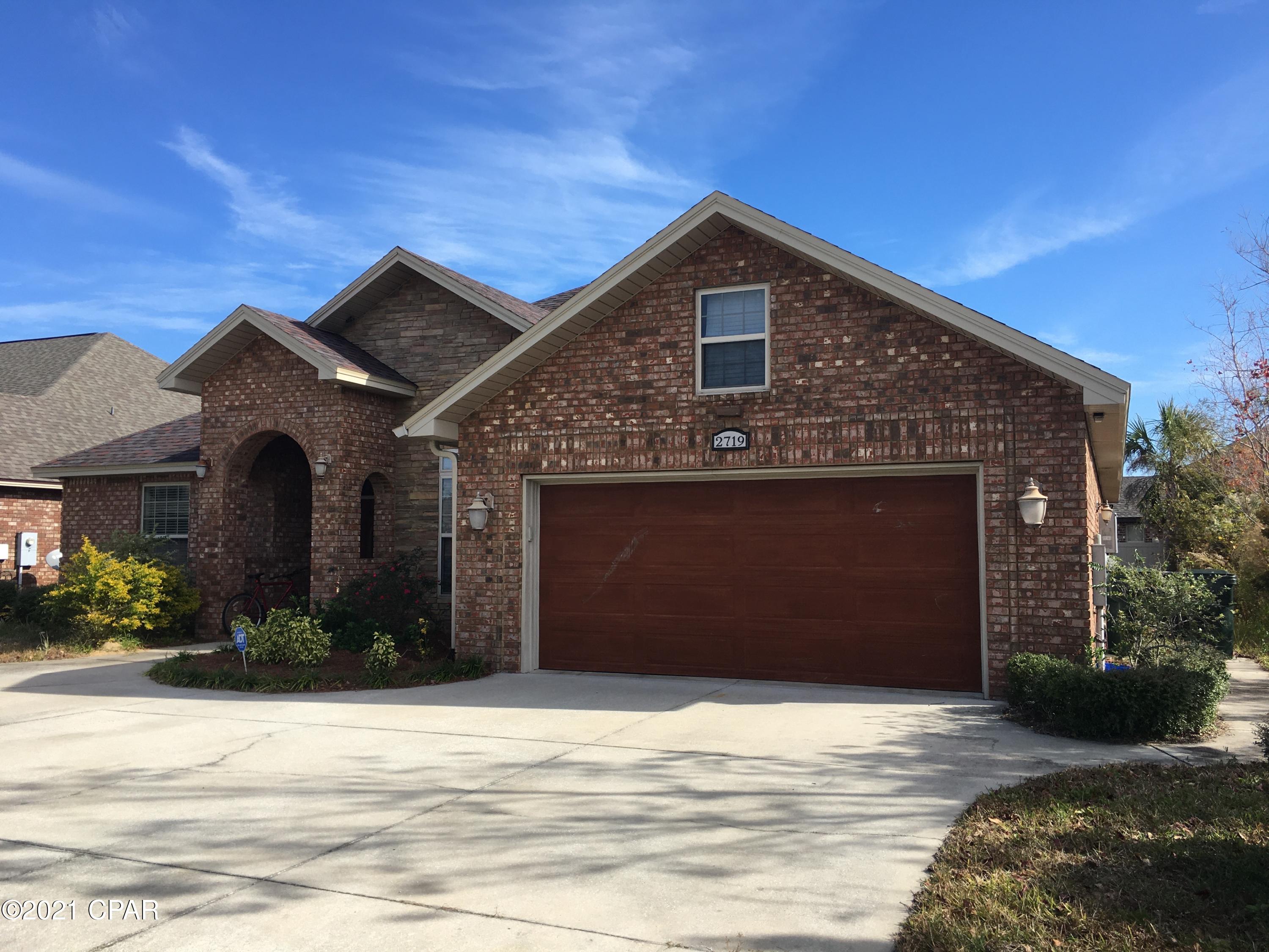 Welcome to this beautiful all brick entertainer's dream in Hawk's Landing!

This 4Bed/2Ba home in Panama City offers a spacious layout designed for gatherings and everyday living. The heart of the home is an entertainer's kitchen with a breakfast bar that opens to living spaces featuring a gas fireplace and ceiling fans. A large master suite provides a comfortable retreat, while a separate laundry/utility room adds convenience!

Covered front and rear entries, a back patio and a fenced backyard expand outdoor living, and a dedicated outdoor kitchen/entertaining area enhances alfresco hosting. A two-car garage completes the package!

Don't miss this opportunity to make this exquisite home your new residence!

-----------------------------------------------------------------------------

*ALL pets are subject to owner approval & non-refundable fees.*
*Pet Fees: $500 for the 1st pet; $250 per approved pet thereafter.*

*GAS = Appliances*