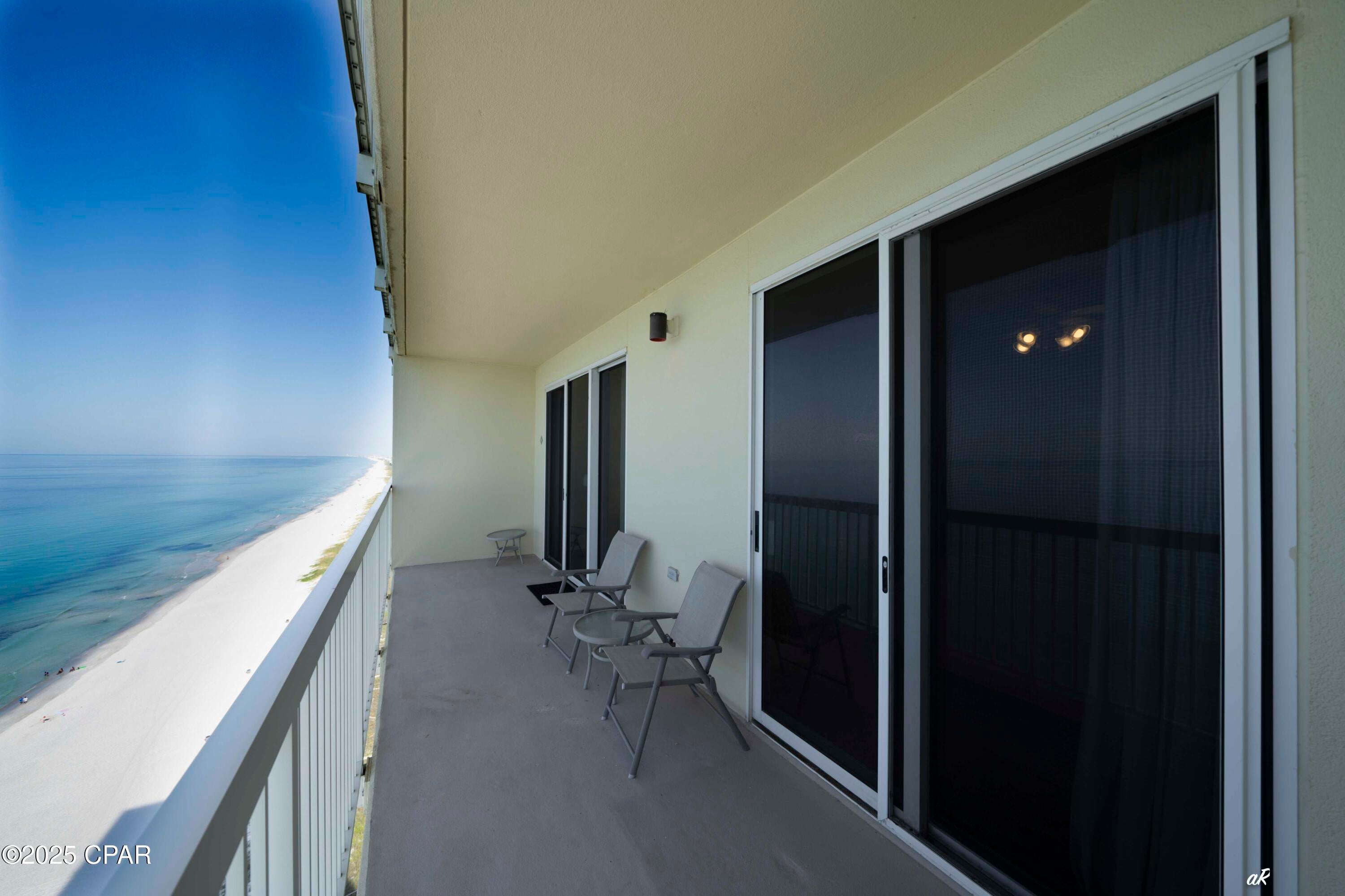 Seeking Long Term Renter for this 19th floor, 2 bedroom, 2 bath with a bunk at Celadon!  Amazing views of the Gulf from the balcony and even better sunsets with views at Celadon. This unit is fully furnished so bring your clothes and start living the dream of life on the beach right now. Celadon has multiple pools, hot tub and beach access. Sorry no pets. Water/Sewer/Cable/Trash included in monthly rent. Power not included. AVAILABLE OCTOBER 2026