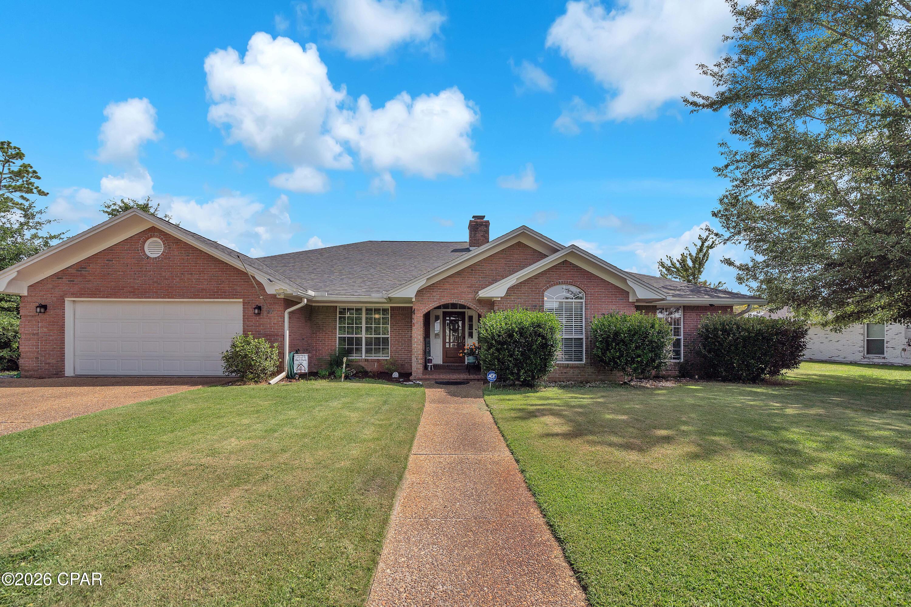 Welcome to 3216 Bob Jones Dr, Lynn Haven Florida!  This IS the one that everyone is looking for!!! Privacy, seclusion and ready to move in!   This like new home has 4 bedrooms, 2 full baths, a half bath and a 30,000 gallon inground pool. The interior feels like a new home and features a HUGE office, formal dining room and a living room situated next to a really nice sitting room.  The master bedroom is split from the 3 other bedrooms for the ultimate in luxury and privacy.   The master bath is equipped with a soaking tub, large separate shower and a massive walk in closet.  The chefs dream kitchen is loaded with cabinets and quartz counter tops, a full stainless appliance package and a wrap around breakfast bar.  The exterior of the home is as amazing as the interior with a covered back patio leading to the inground pool. The entire back yard is fenced and cross fenced for privacy and security and the east side of the home is next to a nature preserve at the end of a dead end street and the entire east facing fence is brand new PLUS the entire yard has a sprinkler system.  The 2 car garage is insulated and cooled with a separate mini split system and fitted with cabinets on 3 walls for the perfect workshop.  If you are looking for luxury and privacy in the city limits, close to everything you could possibly need, this is the one!!!!!   The home currently has a state of the art home security system  with exterior cameras.
