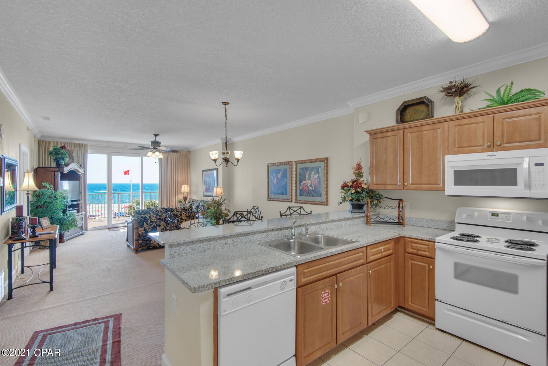 West end unit in one of the most outstanding buildings on the beach.  The spacious balconies are a signature of this builder.  It's almost like having an extra room to enjoy with family and friends.  Gulf front master bedroom, 2 baths, great rental history.  Complex offers an exercise room, spa, hot tub, indoor/outdoor heated pool, covered parking and Gulf front owner's lounge.