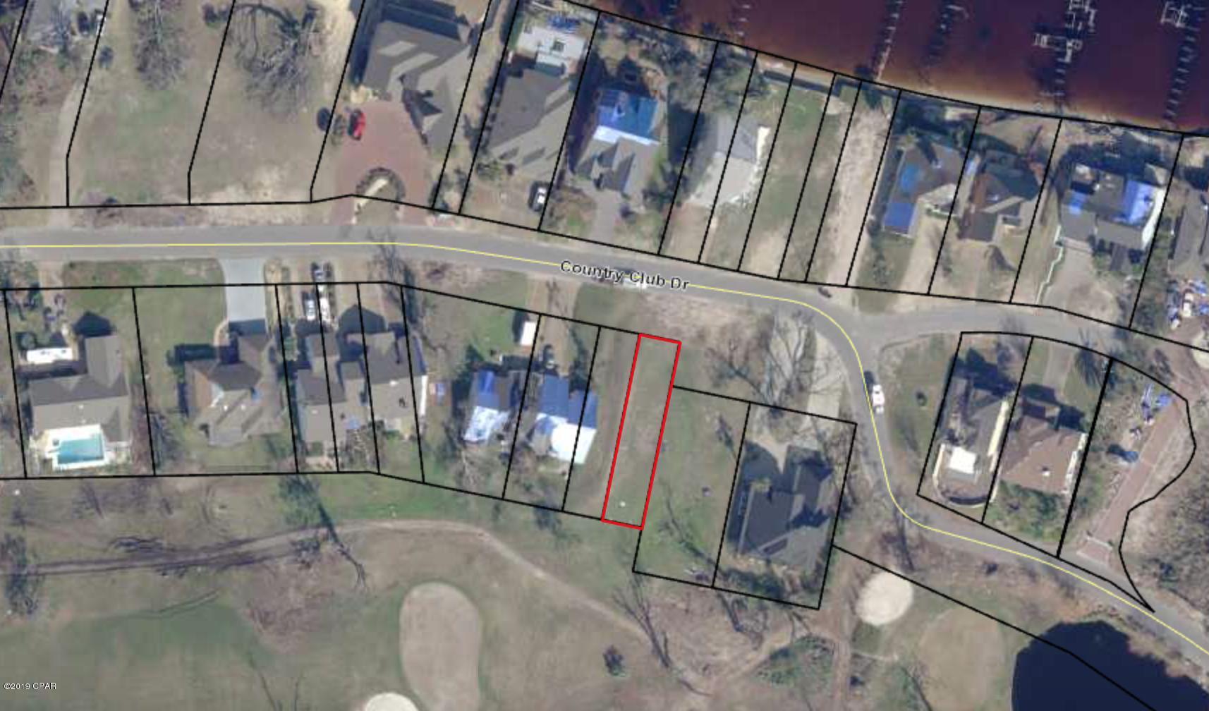 Residential lot in the much desired Panama Country Club on the golf course.  Lot backs up to # 12 green & #8 tee box.