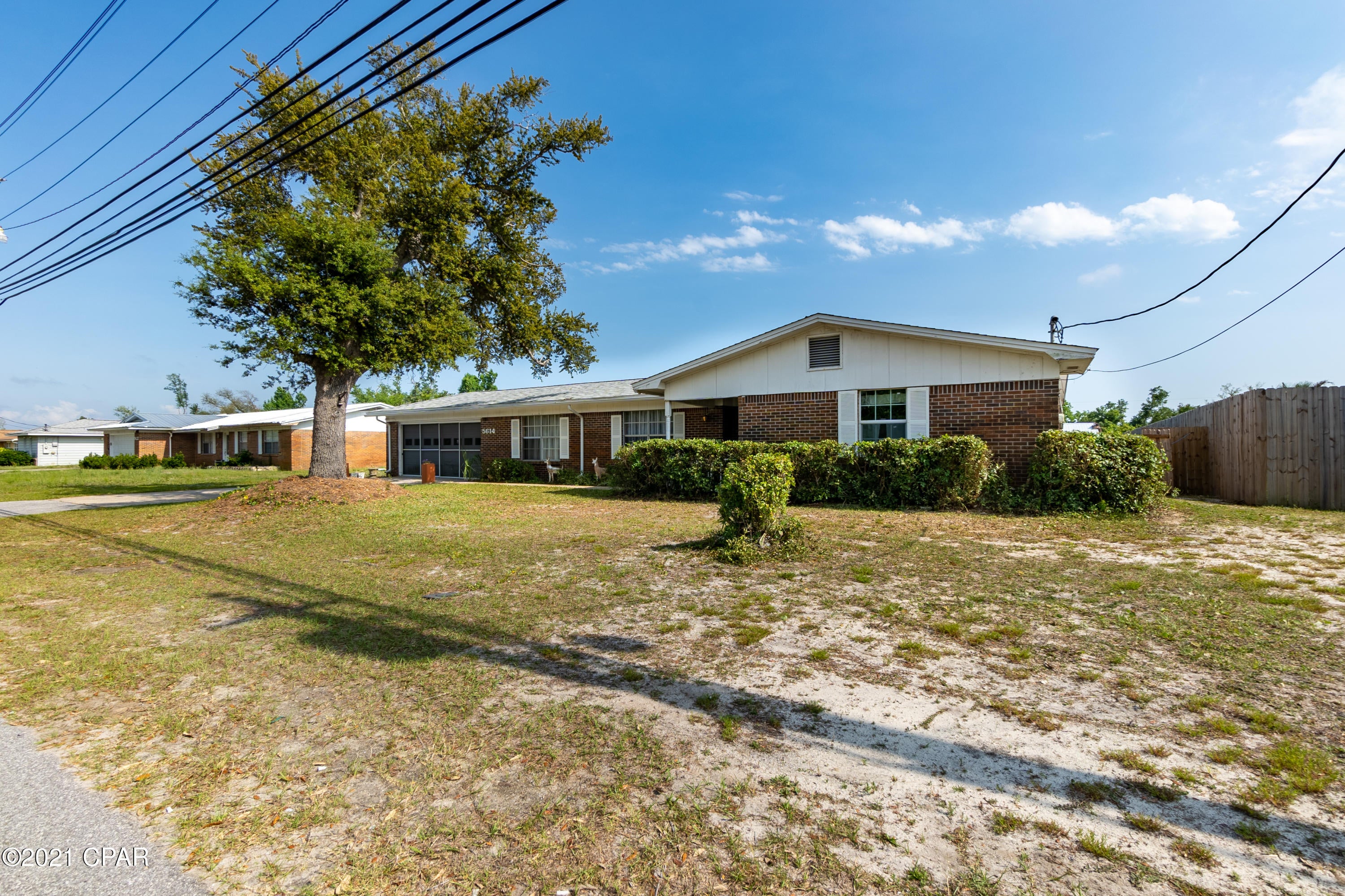 If you are looking for a very affordable, move in ready home with a pool you have found it!!!! You will love this big back yard with a 17 x 36 in ground pool with a privacy fenced to make it your own oasis. With a little updating this could be a beautiful forever home. Seller has made some improvements in the last 2.5  years, pool liner, roof, AC  to name a few. So some of the big items have been take care of. Great location close to schools, restaurants, shopping, and Tyndall Air Force base..... ALL SIZES AND INFO ARE ARE APPROXIMATE, BUYER TO VERIFY.