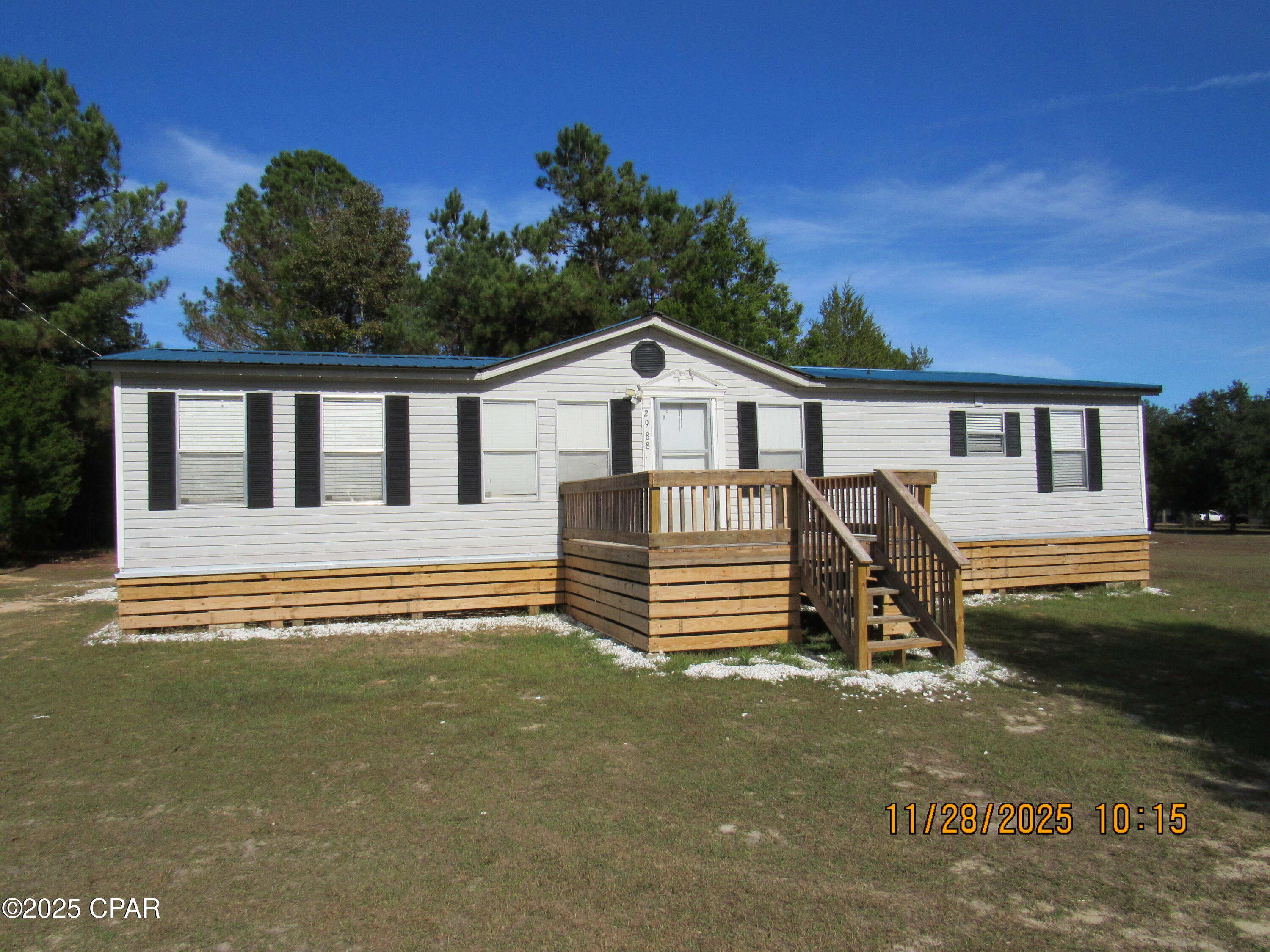 Welcome to 2988 Five Points Rd. This 3/2 sits on a 1.4 acre parcel with a NEW Well, NEW Septic, NEW Flooring, NEW Quartz Countertops and lots of extras like new skirting, new porches, new paint, new tub, new pump house and more. With a spacious kitchen and living room there is plenty of room to spread out. Fix your coffee at the coffee bar and sit on the back porch enjoying the peace and quiet of country living. Then. when its time to go to town, big box stores are just 16 min down the road as well as Fine dining, Entertainment, Medical, Home improvement  and more.  The location of this home is the real attribute because you are just a short drive to the Marianna Caverns, beautiful Cool Running Deep Water Springs to explore, Some of the best fresh water fishing on the planet, and many places to camp, hike, kayak and just enjoy the outdoors. If you want to take it a step further, The World's Most Beautiful Beaches Panama City Beach and famous Pier Park Shopping is less than an hour drive as well as Tyndall Air Force Base. Inquire today about your private showing of 2988 Five Points Road.