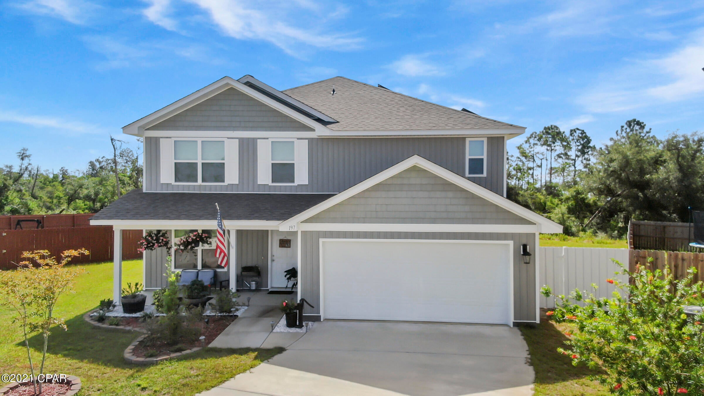 'CURRENTLY UNDER CONTRACT, SELLER ACCEPTING BACKUP OFFERS' This beautiful, well-maintained ''Elle'' floorplan offers so much space, featuring 5 bedrooms and 2.5 baths plus two living areas. Located in the sought after Bridge Harbor commnity in Callaway, this home is nestled at the end of a cul-de-sac, on one of the larger lots in the neighborhood. As you walk-in, the first floor features the formal dining room for family gatherings. Down the hall showcases open floor concept, with eat-in kitchen, large kitchen island for meal prep, stainless steel appliances and spacioius pantry for storage. Living area is bright and open with the master bedroom located near on the 1st floor. The large master bedroom would have plenty of room for king size bed/furniture. Master bathroom offers double-vanities. Upstairs showcases a second living room area, wih 4 additional bedrooms, full hall bathroom plus laundry room. Large backyard, with partial view of the lake. Additional updates include: **Solar Panels, water heater, ceiling fans/update modern light fixtures, garage painted/finished, partial fence installed, landscaping upgrade, fire pit built in the backyard. 
All sizes/measurements are approximate; please verify if important!

**Potential buyers please note that the remaining Solar balance will need to be acquired by the buyer in addition to the home purchase. The contact and information regarding panels is: Atlantic Key Energy +1 (407) 988-0273
