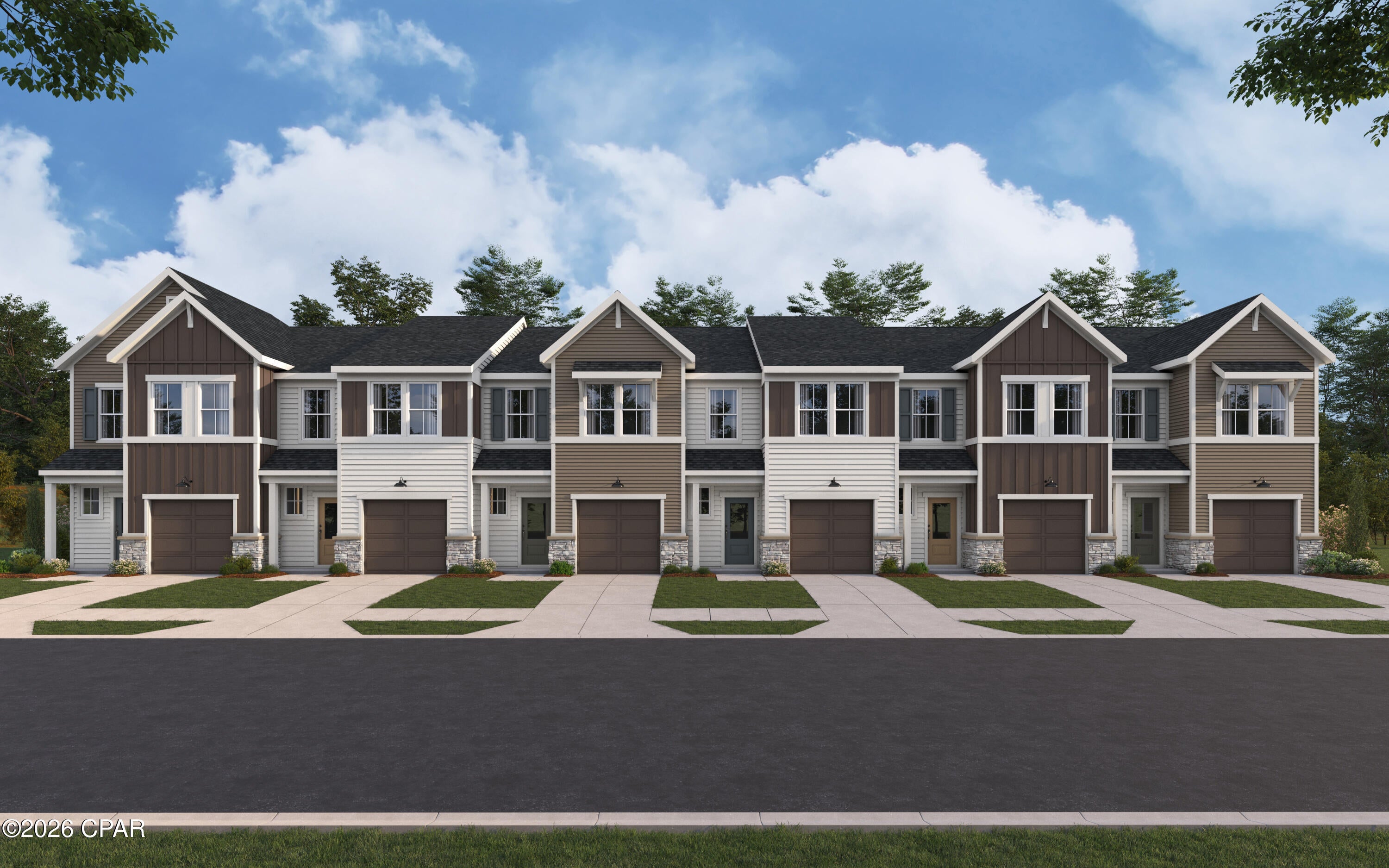 New construction by Fischer Homes in the beautiful Coral Cove community, featuring the stunning Atlas design. This unique plan offers 3 bedrooms, 2 full baths, and main level half bath. The expansive family room is the perfect gathering space. Spacious open kitchen with a large island and walk-in pantry connects to the morning room, that walks out to the patio. The owner's suite features a spacious private bath and walk-in closet. 2 additional bedrooms with hall bathroom. Spacious 1-bay garage completes this exceptional home.