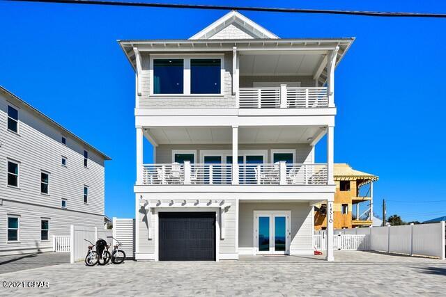 New Construction Beach House with great view.  Oversize lot with pool and outdoor area.  Fully furnished and ready to go,