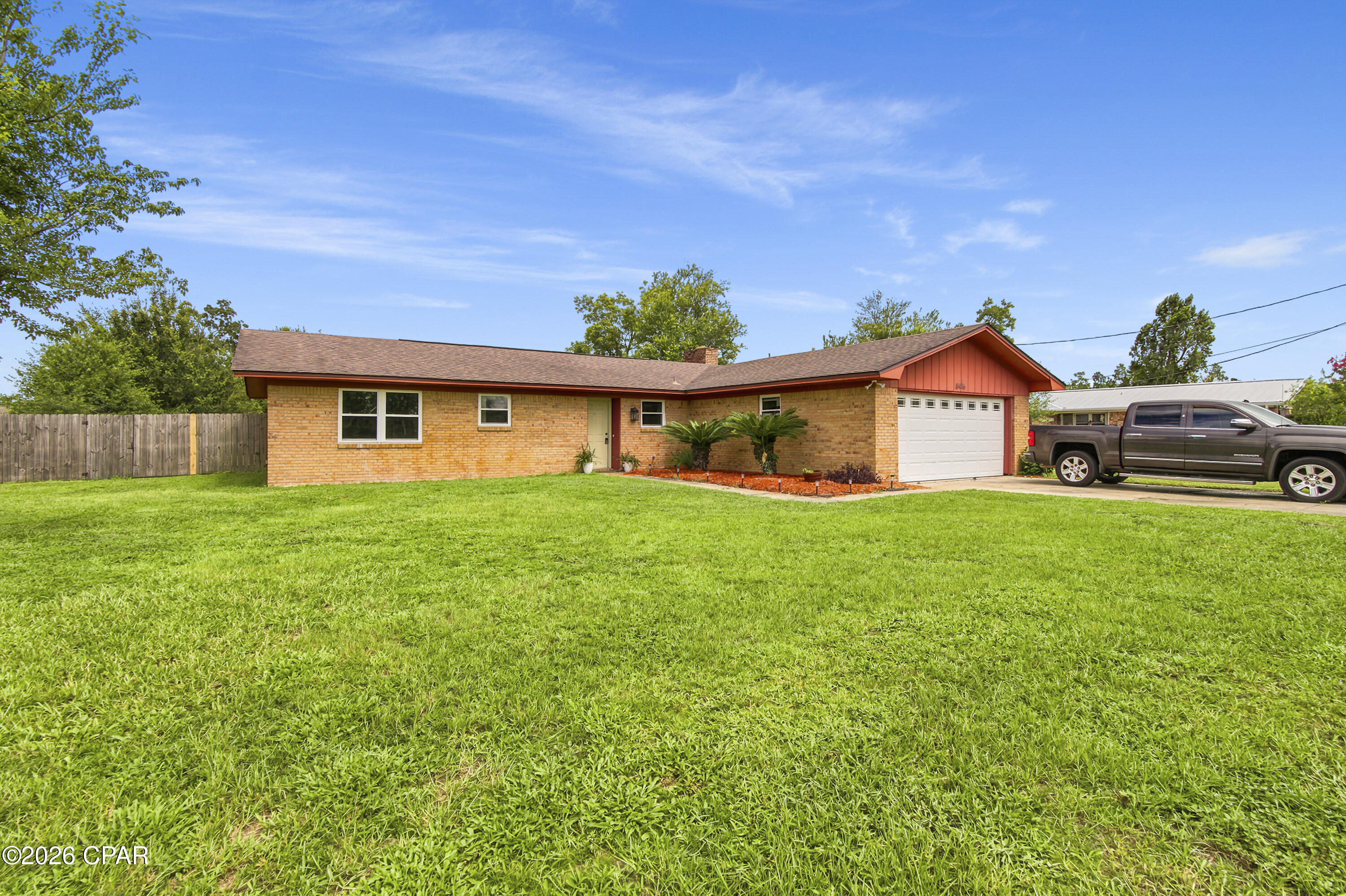 Welcome to 5416 Whitney Drive! This beautifully updated 3-bedroom, 2-bath home offers comfortable living space and is truly move-in ready. Thoughtful updates throughout give the home a fresh, inviting feel while providing plenty of room to relax and entertain. Situated on a spacious half-acre lot, the property offers an expansive yard with endless possibilities for outdoor living, pets, gardening, or future additions. Conveniently located in Panama City, this home combines space, updates, and everyday comfort in one great package. Schedule your private showing today and see all this home has to offer!