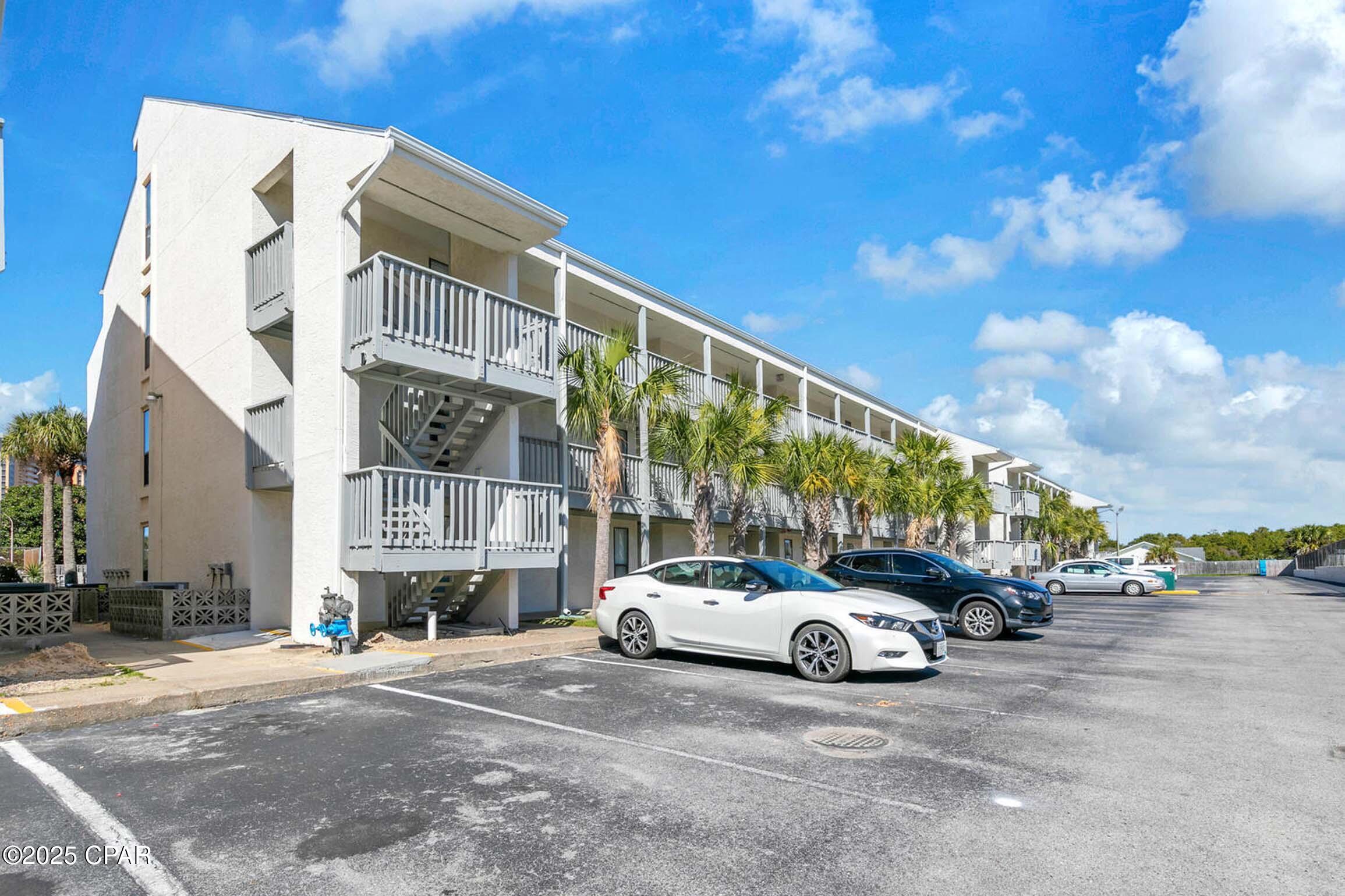 Welcome to Endless Summer D5, a beautifully and completely remodeled ground-floor condo located just steps—yes, only 3 minutes—from the sugar-white sands and emerald waters of Panama City Beach! Positioned on the highly sought-after west end, this 1BR/1BA retreat is the perfect blend of coastal charm and modern luxury.

Step inside and you'll immediately notice the completely upgraded kitchen—a true highlight of this home! Featuring stunning storybook and custom cabinetry, endless granite countertops,  stainless steel dishwasher, stove, oven, and vent hood, this kitchen is fully equipped for everything from quick beach snacks to gourmet dinners. A microwave, washer/dryer in-unit, and tankless water heater add even more convenience.

The thoughtfully designed interior sleeps up to 4, with a queen bed, twin-over-twin bunks, and a sleeper sofa in the living area. The open layout flows seamlessly to a private ground-floor patio—perfect for your morning coffee or evening glass of wine—just steps from the pool.

Located in the low-density, freshly painted D Building, this condo offers a premium poolside view and unmatched ground-floor access. The beach is just across the street—a quick 3 minute walk—and the complex offers incredible amenities including two pools, a hot tub, BBQ grills, shuffleboard, a fitness center, and on-site laundry facilities. There's even a Panama City Beach trolley stop right outside for effortless access to local attractions.

Being sold fully furnished with gorgeous décor and furnishings, this turn-key property is ideal as a second home or investment. Short-term rentals perform extremely well in this quiet, well-kept complex.

You're also just 2 miles from Pier Park, offering dining, shopping, and entertainment just minutes away.

Location, luxury, and income potential—Endless Summer D5 has it all. Don't miss this exceptional opportunity to own your slice of paradise on Panama City Beach!