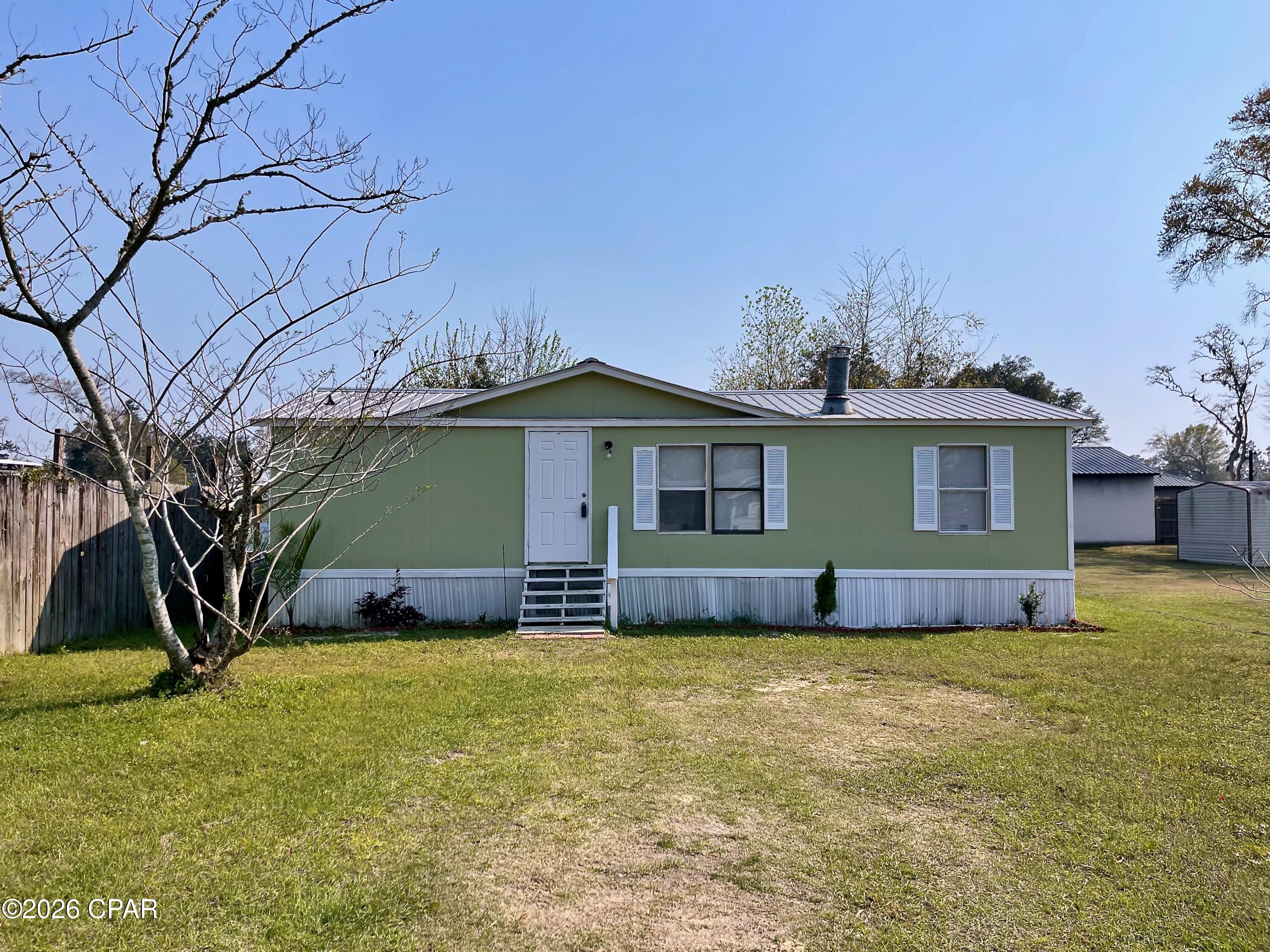 Charming little 960sqft home in quiet neighborhood. Close to the beautiful Lynn Haven parks, bayous, schools and shopping. Spacious open kitchen with new modern stainless steel deep sink and gooseneck faucet. Real wood-burning fireplace in living room. All new bathrooms with tile flooring. Cozy shaded backyard for your future dream garden. Move-in-ready waiting for your finishing touches. Schedule your private tour today!