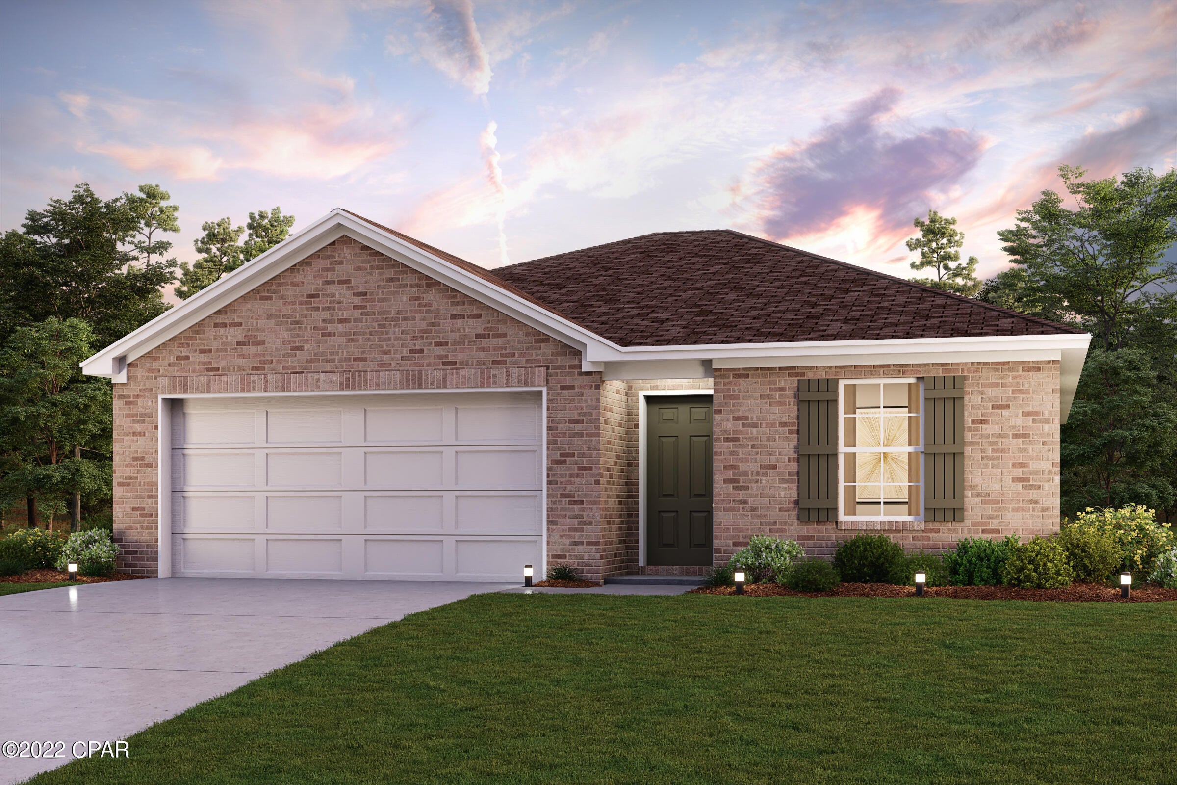 You will love this DELIGHTFUL NEW Single-Story Home in the Butler Farms Community! The desirable Radford Plan boasts an open design encompassing the Living, Dining, and Kitchen spaces. The Kitchen features gorgeous cabinets, granite countertops, and Stainless-Steel Steel Appliances (Including Range with a Microwave hood and Dishwasher). In addition, the primary suite has a private bath with dual vanity sinks and a walk-in closet. This home also includes 3 more bedrooms and a full secondary bath.