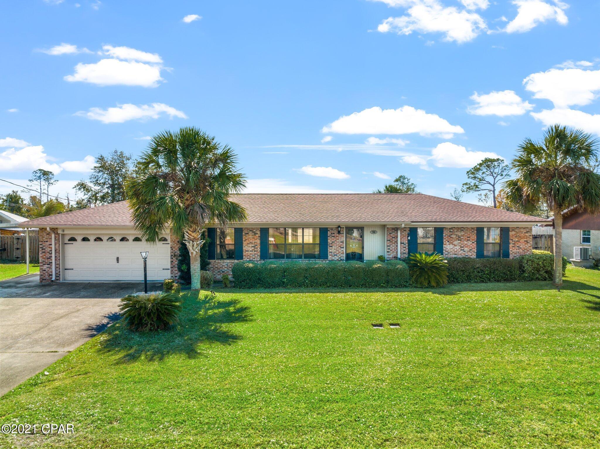 You don't want to miss this updated ranch in Lynn Haven, perfect for the entertainer! Upon entering you'll find the spacious open concept living area. This home has 3 bedrooms, 2 baths, and a large sunroom with several picture windows. Off the sunroom is an amazing storage closet with enough space for all your seasonal décor and oversized belongings. Additional features include a newly installed above ground pool, privacy fence, 2 car garage, attached carport, spacious laundry room/pantry.