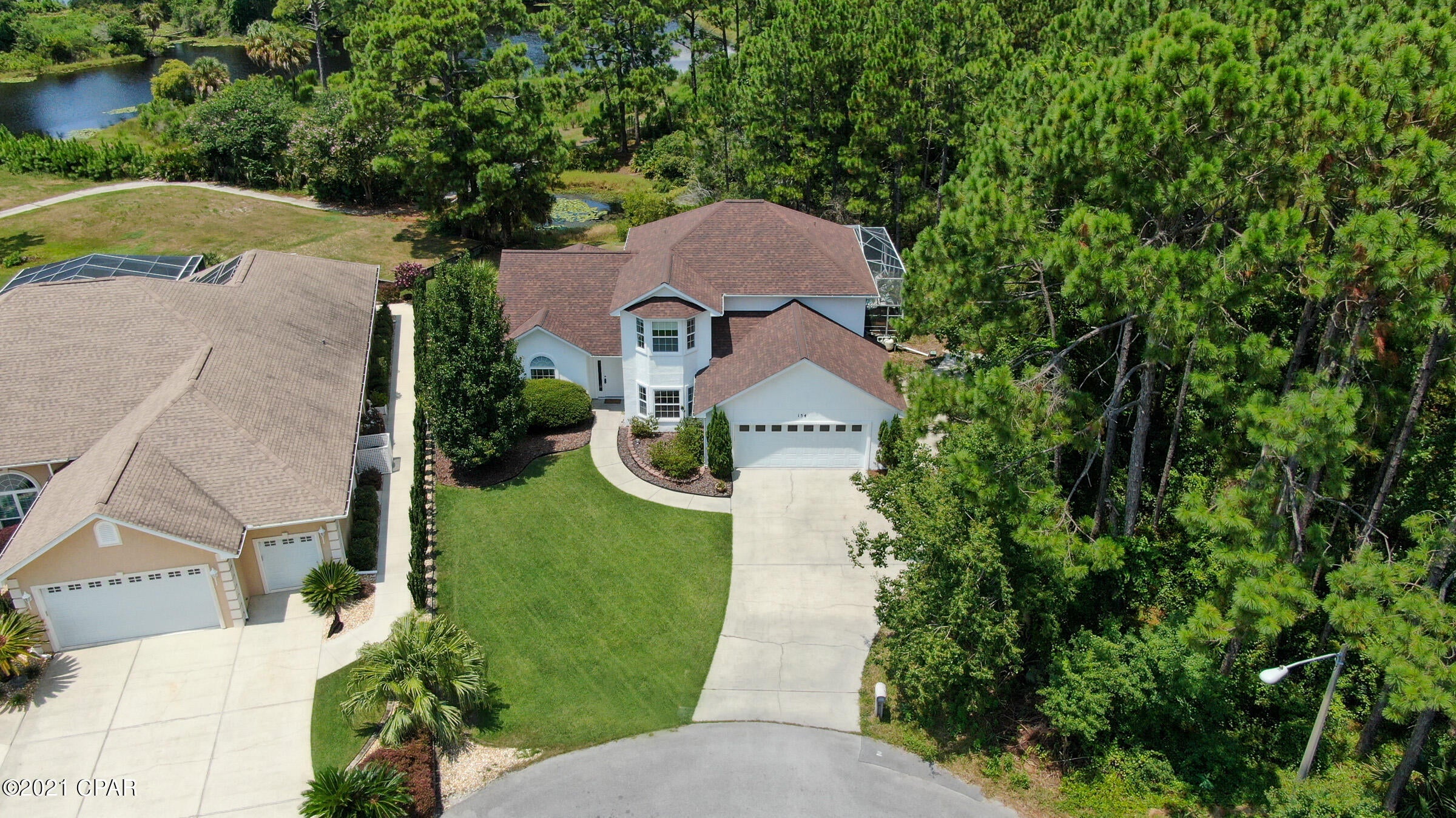 Located in the highly pristine area of The Glades.This beautiful home has so much to offer.Enter into the beautiful two-story home with a staircase and LRG open floor plan.The home features 5 bedrooms, 4bathrooms, formal dining room, big open kitchen with a breakfast bar.The master suite with a private balcony, dual walk-in closets, garden tub & walk in shower. In addition w/2 large bedrooms rooms up stairs, and 2 large bedrooms down stairs.Also a large over sized 3 car garage. Entertain or enjoy a relaxing escape in the backyard hosting a large sparkling pool party.The pool has the large screened area to enjoy the warm nights. Also an outdoor covered patio with a beautiful private lush yard.Beautiful private community.New stainless Kitchen APPL in 06/20.New A/C2nd floor 6/21.LOW HOA's$225
