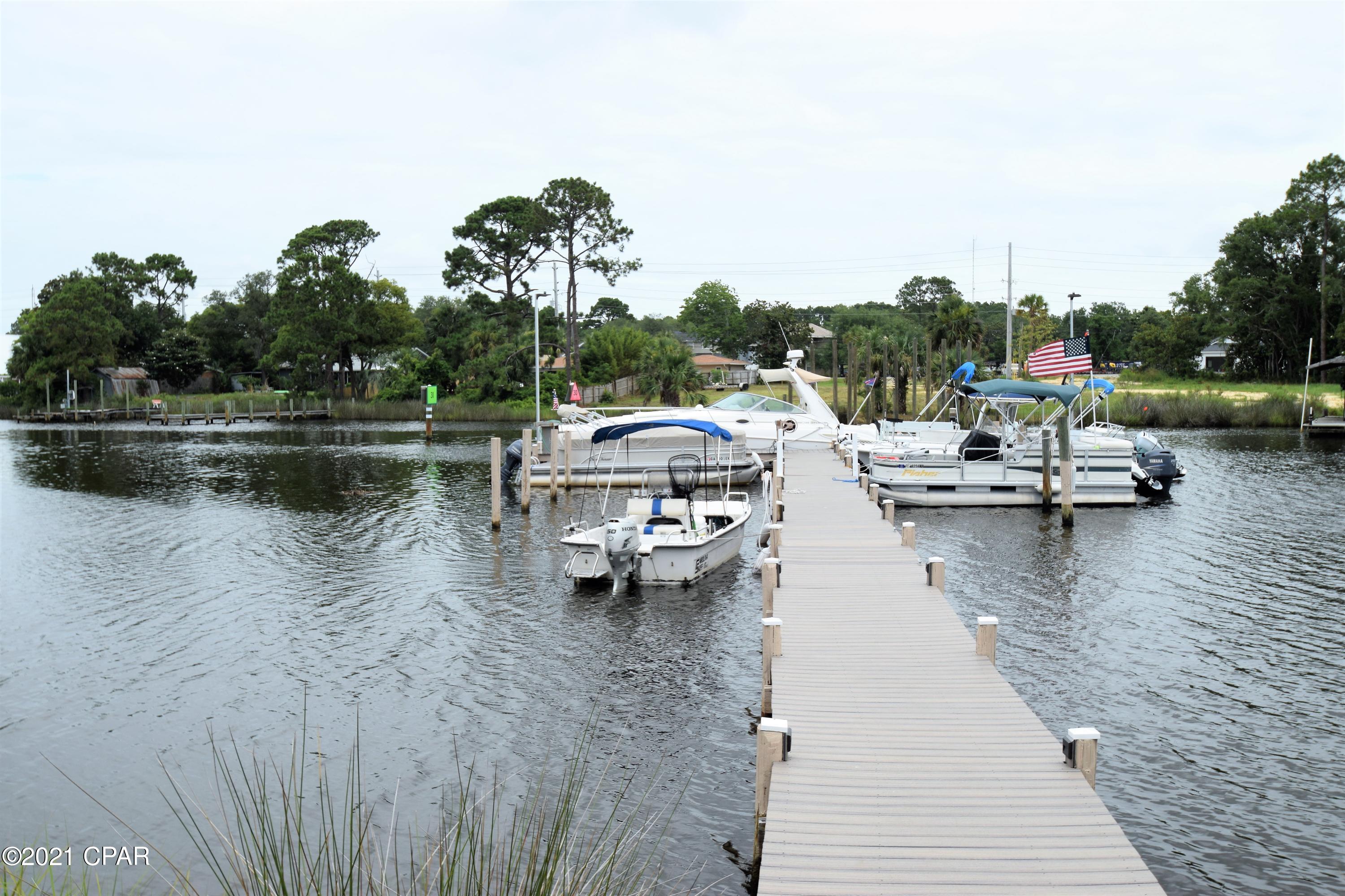 ST. Thomas Square is a Gated Complex right on Grand Lagoon and across the Beach! Great location close to Shopping, Dinning, and Entertainment. There are lots of amenities community lagoon side pool, tennis courts, retail shops, boat dock with Gulf access, pet walk, fishing, BBQ grill, community room, fire pit, shuffleboard, and more! The HVAC and Water Heater was replaced January 2018

The Condo is currently leased through September 30th,2021. Buyer must honor the current lease.