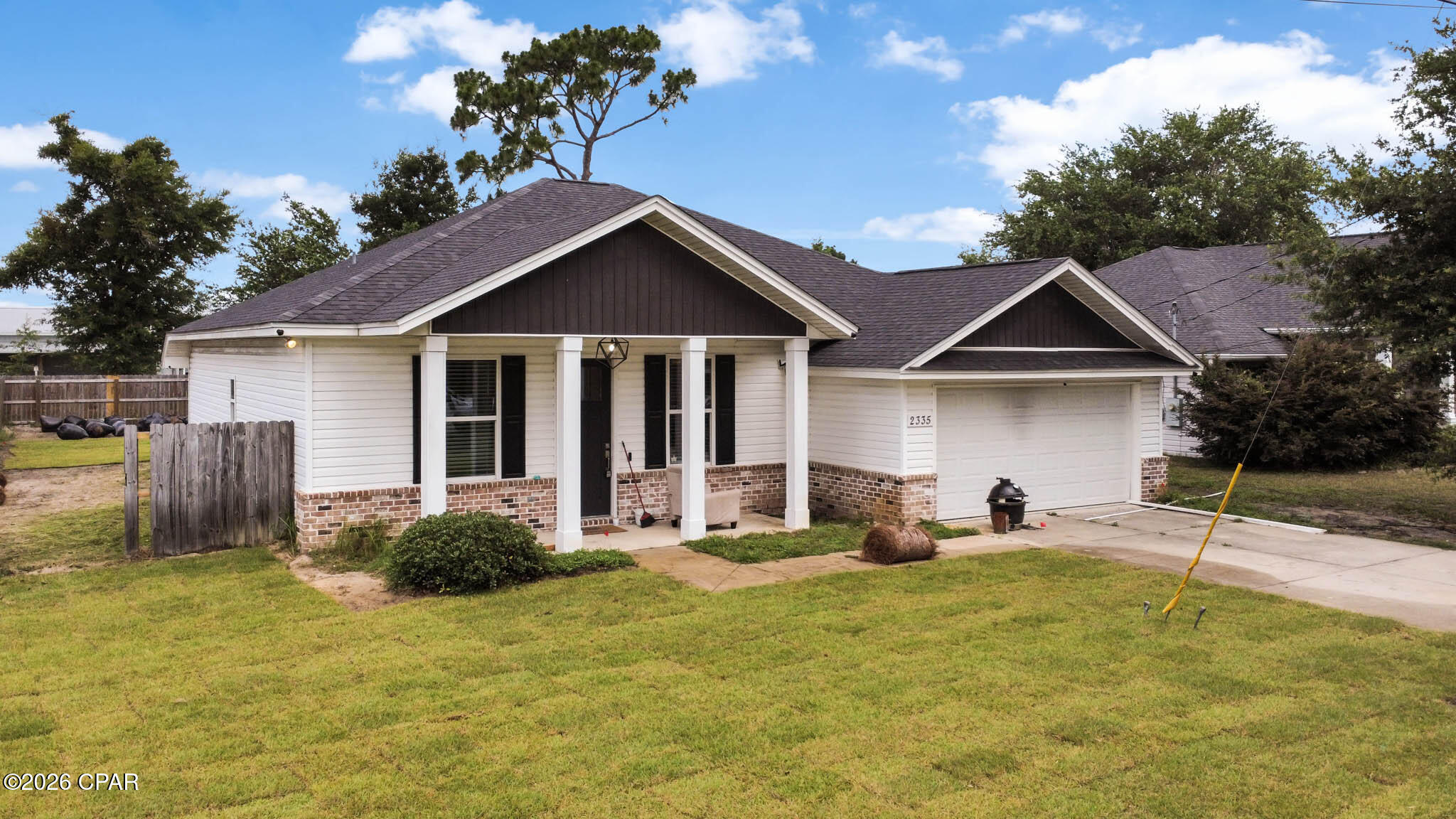 Welcome to 2335 Fortune Avenue! This beautifully maintained 3-bedroom, 2-bath home with a dedicated office is located in the desirable Forest Park community, right in the heart of Panama City. Offering a spacious open-concept layout, this home features tray ceilings, abundant natural light, and a functional floor plan designed for both everyday living and entertaining.

The kitchen overlooks the main living and dining areas, creating a seamless flow throughout the home. Fresh interior paint and updated landscaping provide excellent curb appeal and a move-in-ready feel. The split-bedroom design offers privacy for the primary suite while maximizing comfort for family and guests.

Step outside to enjoy the large fenced backyard, perfect for pets, children, outdoor gatherings, or future additions. Conveniently located just off 23rd Street, you'll be minutes from shopping, dining, schools, medical facilities, and everything Panama City has to offer.

If you're looking for a well-maintained home with a phenomenal floor plan, dedicated office space, and a central location, 2335 Fortune Avenue is a must-see.