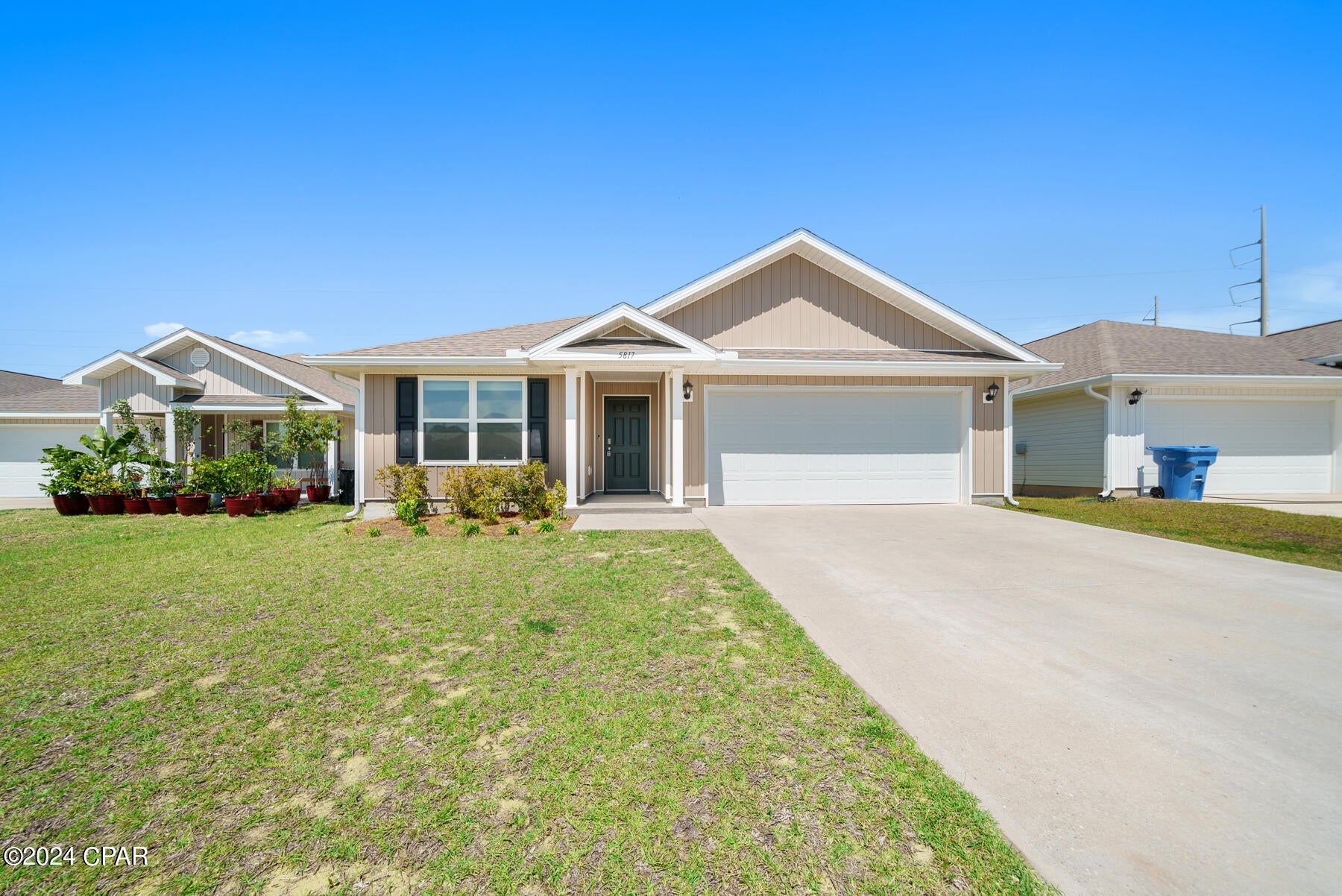 **Inviting 3-Bedroom Home with Modern Amenities and Military Incentive**

MILITARY INCENTIVE: $500 OFF FIRST MONTH'S RENT with approved applicant if rented by on or before by mid August.

Explore this captivating 3-bedroom, 2-bath home ideally designed for comfort and convenience. Upon entering, the first two bedrooms are strategically placed at the front of the house, with a well-appointed guest bathroom in between. The foyer leads into a spacious open living area, seamlessly connected to a stunning kitchen equipped with Whirlpool stainless steel appliances, perfect for culinary adventures and gatherings.

Bedroom 1 is conveniently located off the dining space, offering privacy and ease of access. The home is complemented by a fully fenced backyard, ensuring a secure space for outdoor activities and relaxation. Pets are welcome with owner approval alongside a non-refundable pet fee, making this a friendly option for animal lovers.

Rent includes garbage and pest control, adding extra convenience to your living experience. Additionally, a special military incentive offers $500 off the first month's rent, providing great value for service members looking for a new home. 

This property combines modern living with thoughtful amenities, all within a welcoming community environment.