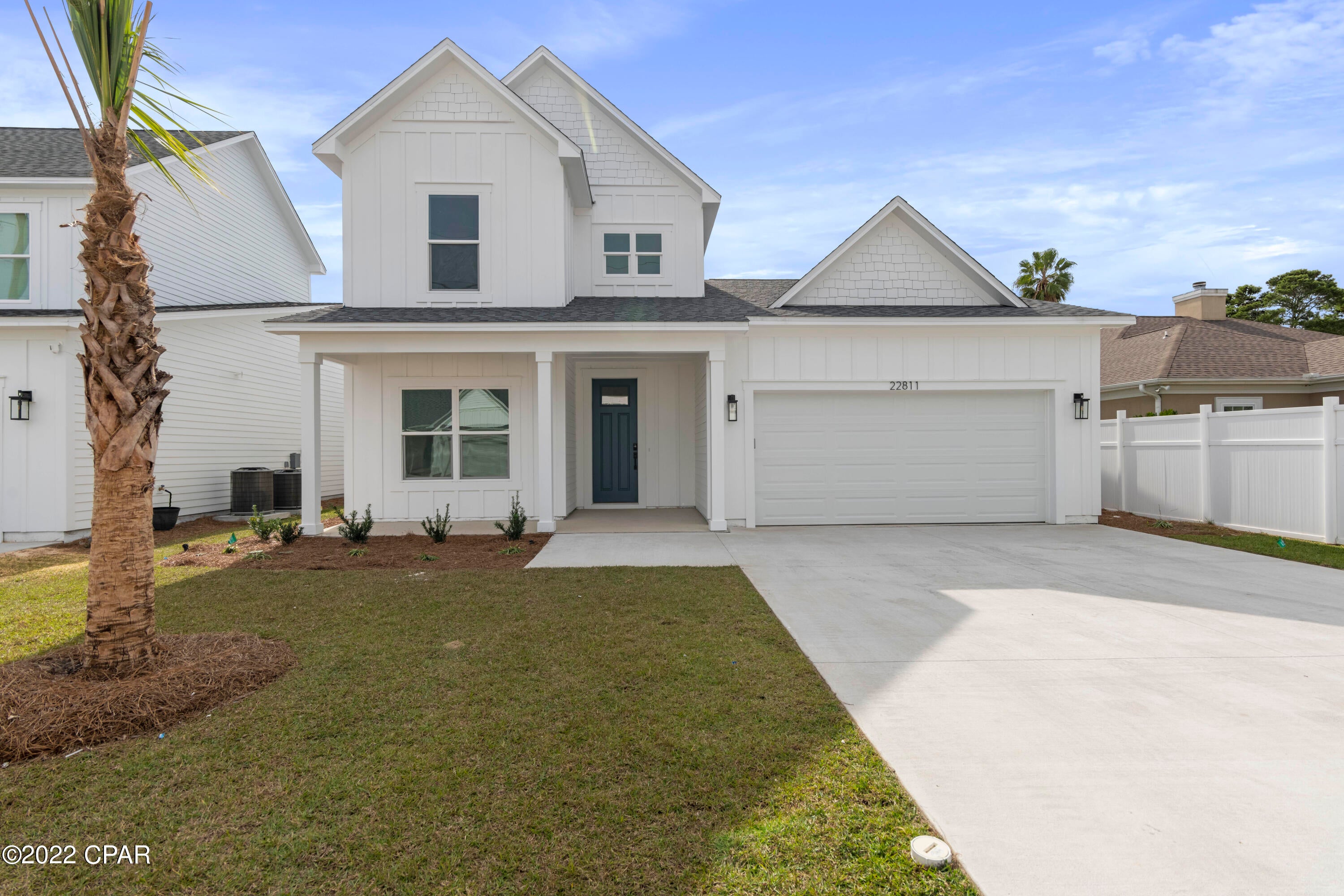 Enjoy the Inlet Beach lifestyle for a fraction of the price! The Preserve at Lake Powell is a coastal community located on the west end of Panama City Beach. This 40 home community is all sold out besides this one home which fell out due to financing at no fault to the seller. This premier development is only a short drive to the largest public beach access in Walton County, public boat launch at Lake Powell Park, 30 Avenue for shopping & entertainment, Camp Helen State Park, and Rosemary or Alys Beach. This community contains coastal style homes featuring quality materials, bold features, and versatile design are the centerpiece of this serene residential retreat. This Tarpon floor plan features 4 bedrooms & 3 full baths, 2,172 sq ft, 2-car garage, and 2 covered porches. Standard features include scratch resistant laminate hardwood flooring, cabinets with soft close doors & drawers, granite countertops (can upgrade to Quartz), and more. Upon entry you are welcomed into the foyer which leads directly to the kitchen and open living & dining areas. Several windows bring in lots of natural light giving the space a great ambiance.

The kitchen features a large center island with breakfast bar, stainless steel appliances, cabinets with soft close doors & drawers, granite countertops & backsplash, and a separate pantry. There is an option to upgrade to a gourmet kitchen.

The spacious master suite is located on the first floor and features a luxurious en-suite master bath with double vanities, walk-in tile shower, walk-in-closet, and a separate water closet. There is an option to have a study with a half bath in lieu of a fifth bedroom and full bath on the first floor.

The second level features three generously sized bedrooms, one with an en-suite bath and the other two bedrooms share a bathroom. The second level also offers a spacious loft, great for reading, gaming, or just relaxing.

This is your opportunity to own a brand new coastal home located in the heart of what makes the Emerald Coast famous. The Preserve at Lake Powell is ideally located with quick and easy access to outdoor activities such as biking, hiking, kayaking, paddle boarding, boating, and fun beach days. There are currently homes under construction and several available lots. Choose your lot and the features/options of your Tarpon floor plan today! Full packages are available upon request. We look forward to helping you find an amazing property with a million dollar lifestyle at a fraction of the price!

**Pricing is subject to change based on additional upgrades being added during the construction process.**