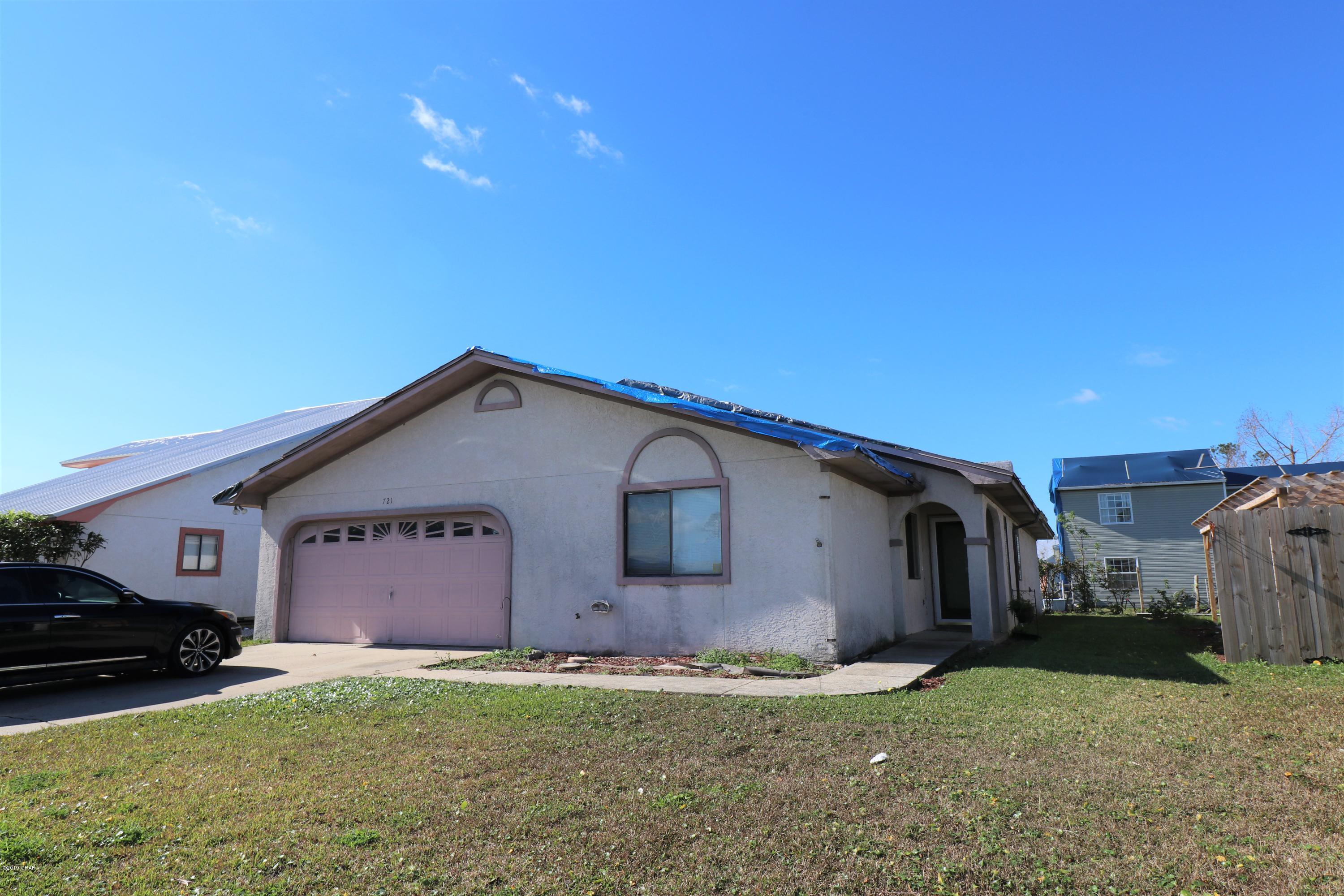 CURRENTLY UNDER CONTRACT, SELLER ACCEPTING BACKUP OFFERS.  Great opportunity to own in a very quiet and convenient neighborhood.  This home was damaged in Hurricane Michael and here for you to make your own!  Home has 3 bedrooms and 2 baths with a two car garage, open floor plan, fireplace and cathedral ceilings in living and and master bedroom .  Lots of potential for remodel!  Homes feels larger than the property appraisers noted 1448 sq ft.  Call your favorite Realtor to schedule your private showing.  Thank you for considering this home.  All measurements and information should be verified if important.