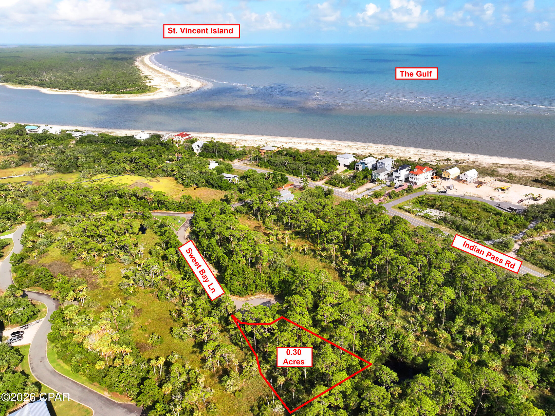 Your new homesite in Mystic Palms is ready for you! Enjoy the laid back lifestyle of Indian Pass at this wonderful gated community. Located near the Indian Pass boat ramp at the end of a cul-de-sac, you can be on the water fishing and enjoying your day quickly. Indian Pass offers the Old Florida life but still close enough to the shopping and restaurants. There are multiple opportunities in Mystic Palms for one or two lots side by side. Call to day to learn more about your future at Mystic Palms!