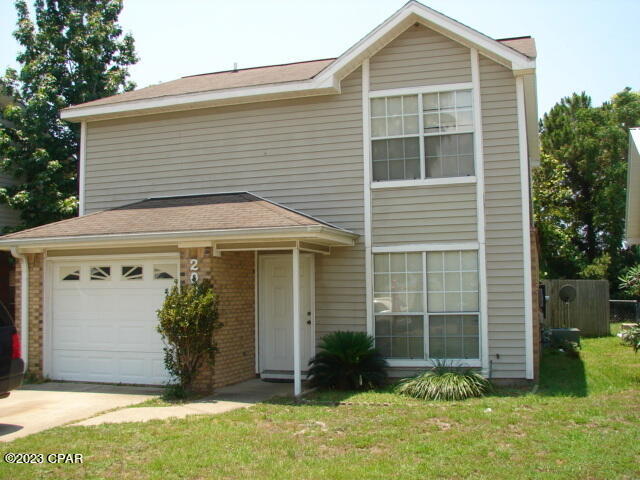 Beautiful 2 story home with a 1 car garage; convenient to Tyndall Air Force base. Home has large kitchen, living, and dining area. This is a great home with great curb appeal and awesome floor plan.

*Gas water heater.

*Pet fee is $200 non-refundable pet fee per pet plus $25 a month pet rent per pet*