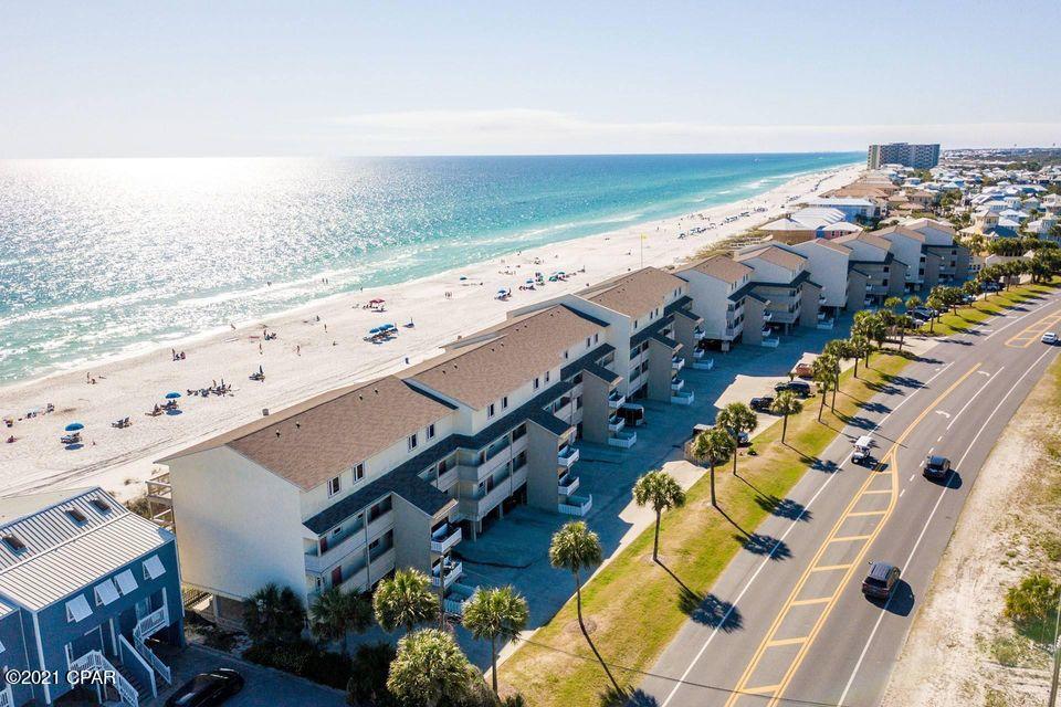 Situated GULF FRONT on the quiet, low density, West end, looking directly over the sugar-white sand of the most beautiful beaches in the country. Ramsgate Harbor unit W45 was refitted wall to wall in 2018 with new, flooring, cabinetry, granite, AC, appliances, lights and plumbing. It has 2 separate balconies to soak up the view, this unit is used consistently with owners and guests and is a most wonderful getaway on the most desirable spot on the beach. Located only 2 miles from the scenic Hwy 30A beach communities, and just down the road from Pier Park, it is close to many attractions and yet on a quiet low density part of the the beach. Call me today to book your private showing and offer on your slice of heaven.