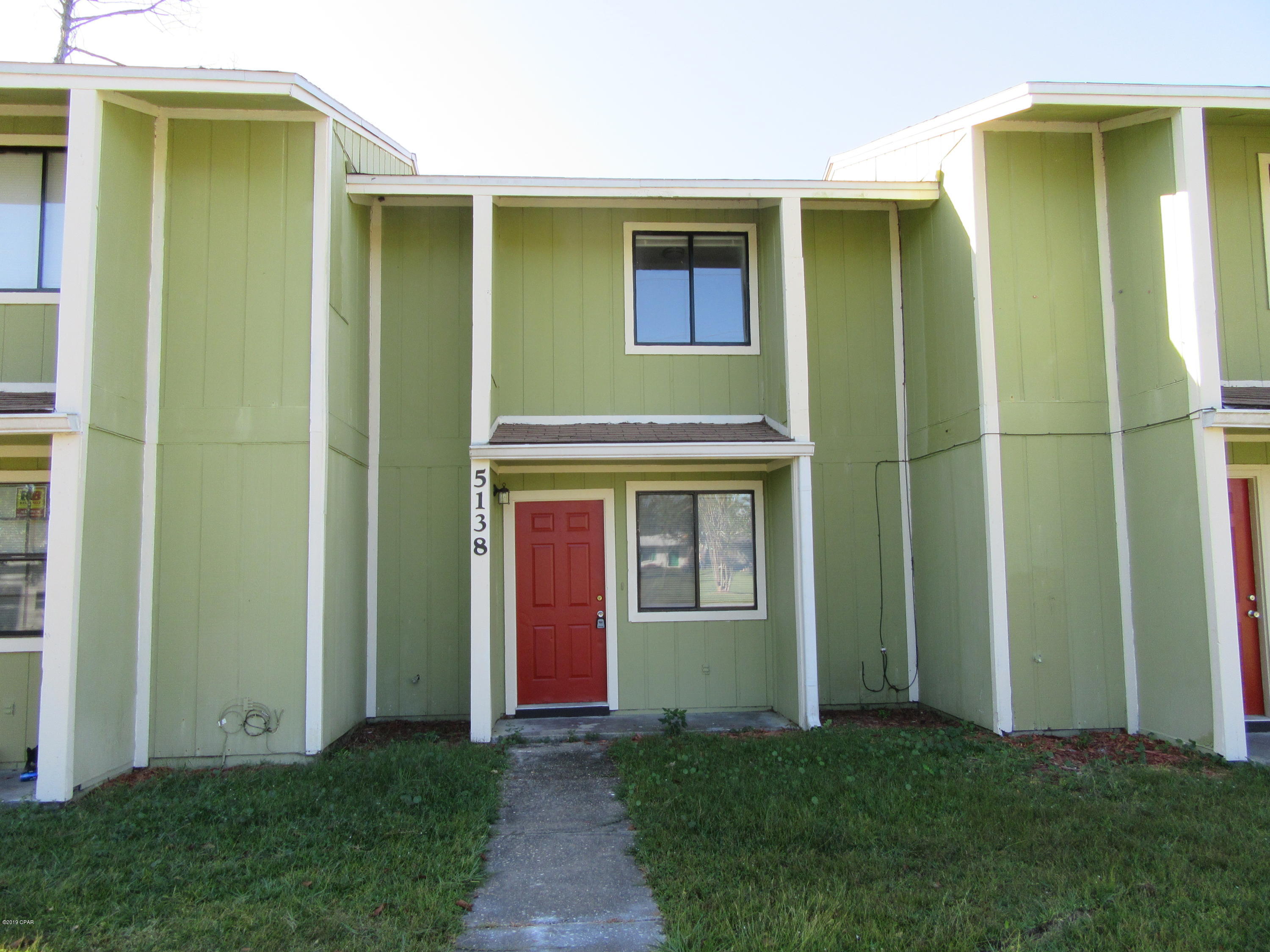 Very attractive 2 story townhouse within minutes of Tyndall AFB, shopping, dining, and schools. This town home features a laundry room, breakfast bar, half bath downstairs. Trash service and lawn service are included with rent. All property sizes and ages are approximate, please measure and/or verify if important. School assignments are subject to change, please check with Bay County for most accurate information. Deposit is the same as one month's rent. Pets allowed with owner approval and a $250.00 NON-REFUNDABLE pet fee applies per pet. Breed restrictions apply.