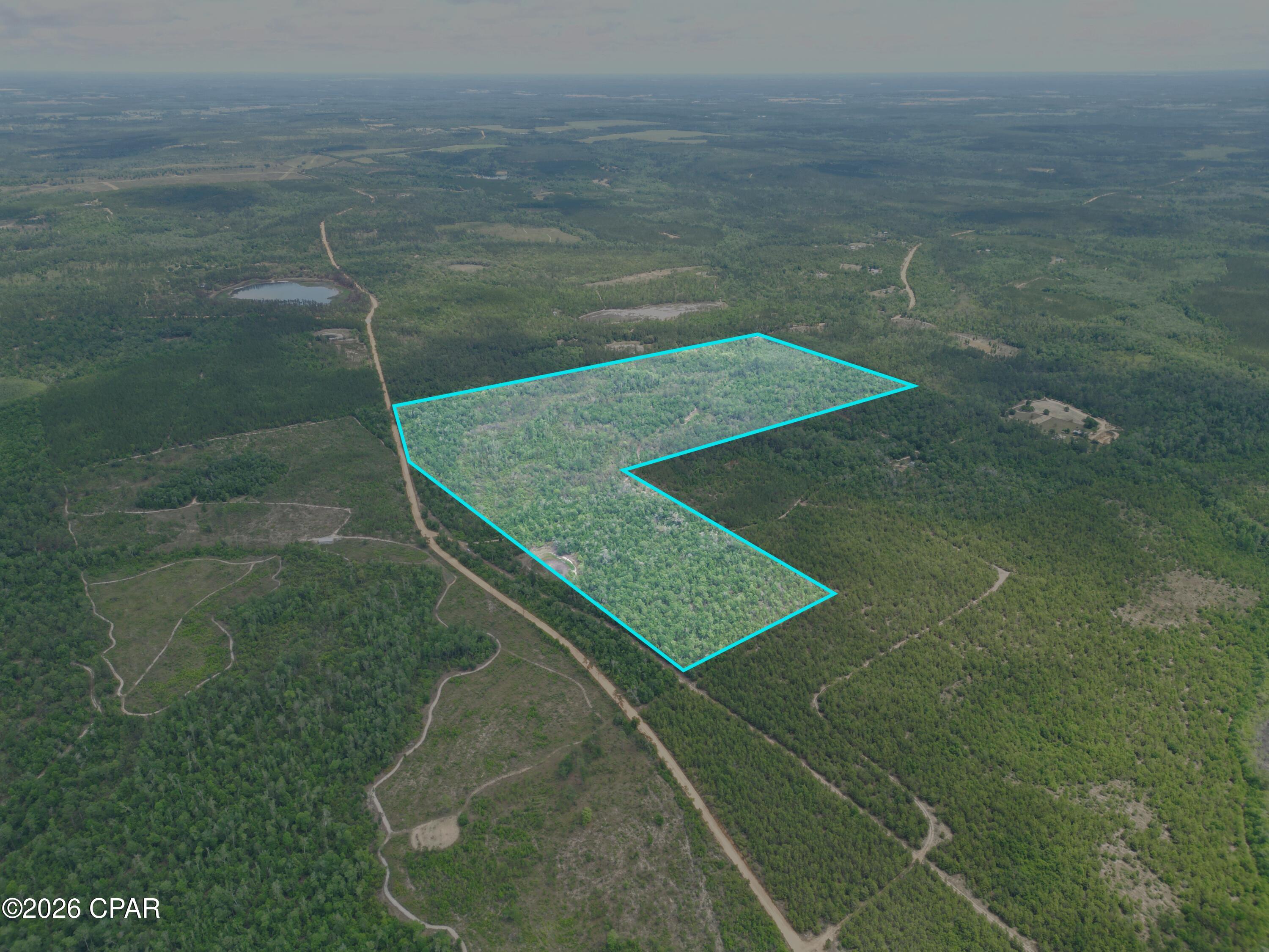 Discover 99+/- acres of beautiful, wooded land just south of Marianna offering endless possibilities for recreation, hunting, or long-term investment. This large tract features a mix of natural timber and privacy with plenty of room to explore, ride, hunt, or potentially build your future getaway.

Whether you're looking for a private hunting retreat, recreational property, or land investment opportunity, this property offers the space and seclusion to make it your own while still being conveniently located near Marianna with no known deed restrictions allowing flexibility for a variety of potential uses. Enjoy the convenience of being approximately 20 minutes from Compass Lake and only about an hour drive to Panama City Beach, giving you easy access to both outdoor recreation and the Gulf Coast.

Seller to retain the small triangular portion of property located across the road, as well as all mineral rights.