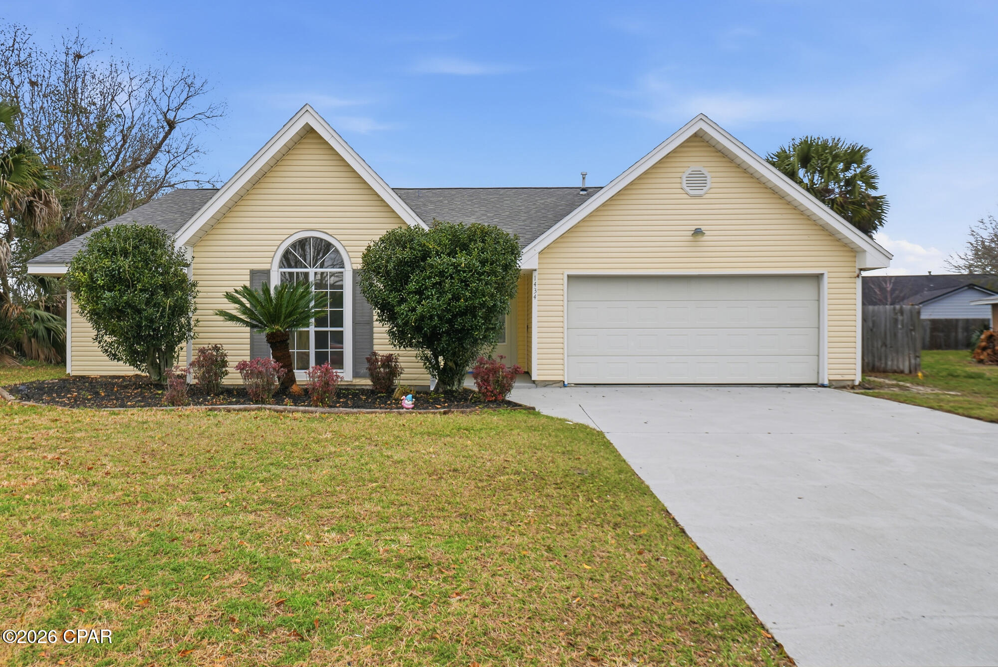 Welcome to this beautifully fully renovated 3-bedroom, 2-bath home in the heart of Lynn Haven, Florida. Thoughtfully updated with modern finishes
and quality upgrades throughout, this move-in ready home offers both comfort and style. Step inside to find durable and stylish luxury vinyl plank (LVP)
flooring flowing seamlessly through the living spaces, complemented by recessed lighting that creates a bright, inviting atmosphere. The updated bathrooms
provide a spa-like experience with heated floors-perfect for added comfort year- round. The kitchen is a show stopper with a waterfall quartz island. The home features major system upgrades for peace of mind, including a new roof (2019), water heater (2020), and brand-new AC unit (2025), ensuring energy efficiency and reliability for years to