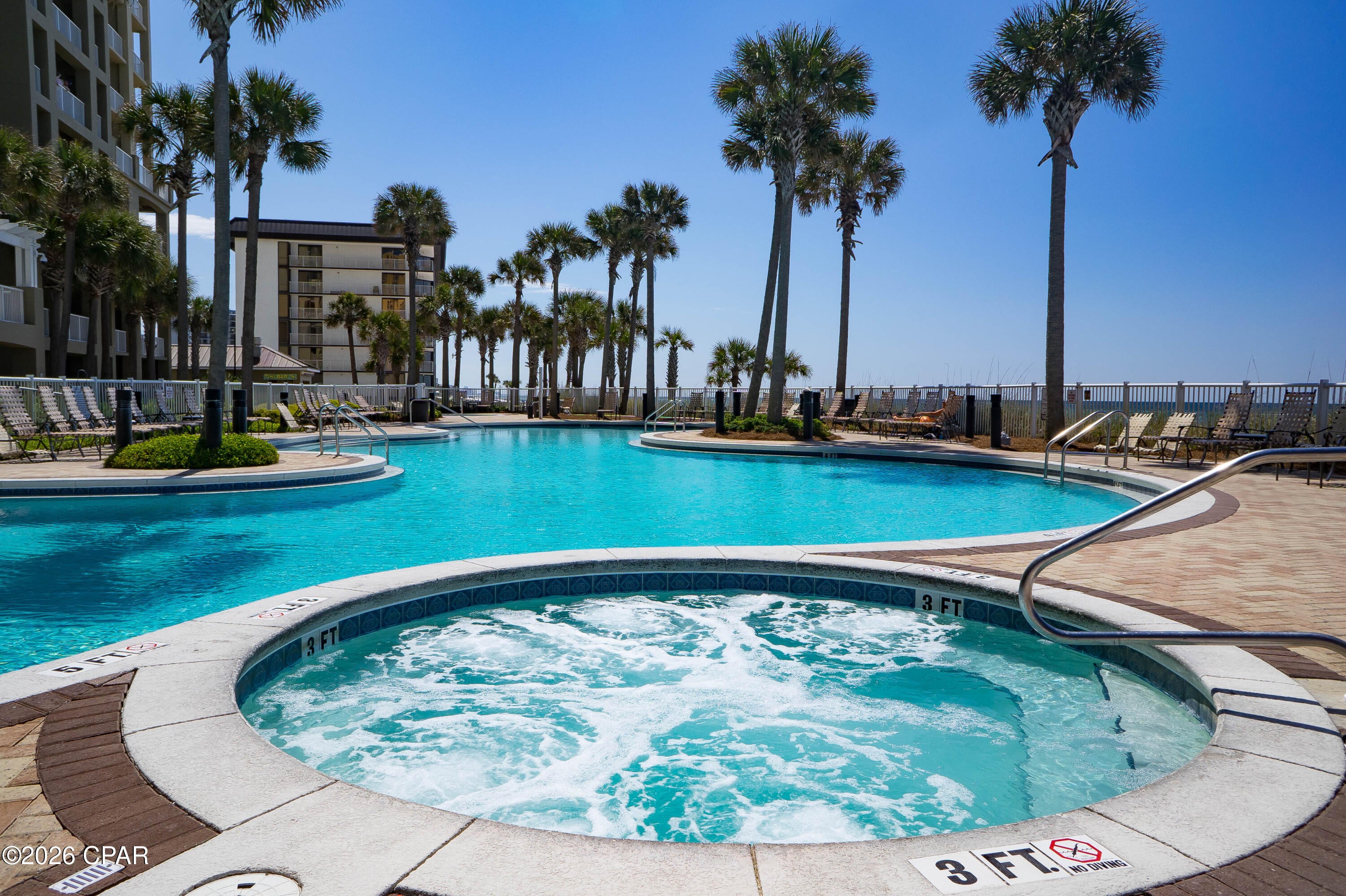 Just reduced. Owner says bring offers!!Grand Panama is the Premier Resort in Panama City Beach.This all inclusive community offers gulf front condos with finely appointed finishes that include a private balcony, gorgeous furnishings, bunk area and a beautiful views of the Gulf of Mexico. Grand Panama amenities include 2 sparkling pools, 2 water spas,fitness center, business center with meeting room, covered secure parking, dining and shopping on site at the Village of Grand Panama. You're also walking distance to other area restaurants and attractions and less than a 5 minute drive to Pier Park. All info approx and must be verified by Buyers if important.Unparallelled beach access and VIEWS, VIEWS, VIEWS!! World class , sugar white sand beaches,water parks, fun for everyone!