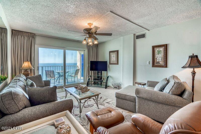 Check out this 1 bedroom 2 bath condo.  It is the only 1 bedroom available for sale right now at Regency and it rents well.  Wonderful waterfront views of the gulf.  This is a gated complex with 24 hour security.  Few condos on the beach offer the amenities that Regency has, 2 large swimming pools, one of which is heated, kiddie pool. game room, community room with a large kitchen and pool table .  All measurements and statements are believed to be correct but the buyer should verify all information.