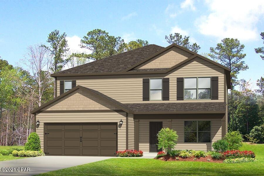 This two story Elle floor plan has vinyl flooring throughout the common and wet areas and plush carpet in the bedrooms. Traditional 8' ceilings

throughout, nickel hardware on interior doors and orange peel texture walls with quality paint are just a few of the added details. The Master suite is downstairs

and has a nice size master bath with walk-in closet, separate shower and large soak tub. The large kitchen has a center island, a spacious dining area and is

open to the living room. There is also a nice flex space at the front that could be used as an office or study. This home is being constructed with the Zip Sheathing

system, providing greater protection than a traditional housewrap from damages due to wind, rain, and extreme weather.

 Situated off Boat Race Road, Bridge Harbor is a great community for families of all sizes. Conveniently located near shopping, dining, and Tyndall Air Force Base, this community is the perfect place to call home! A quick drive to the sugar sand beaches but located in a quiet setting away from the hustle and bustle.
