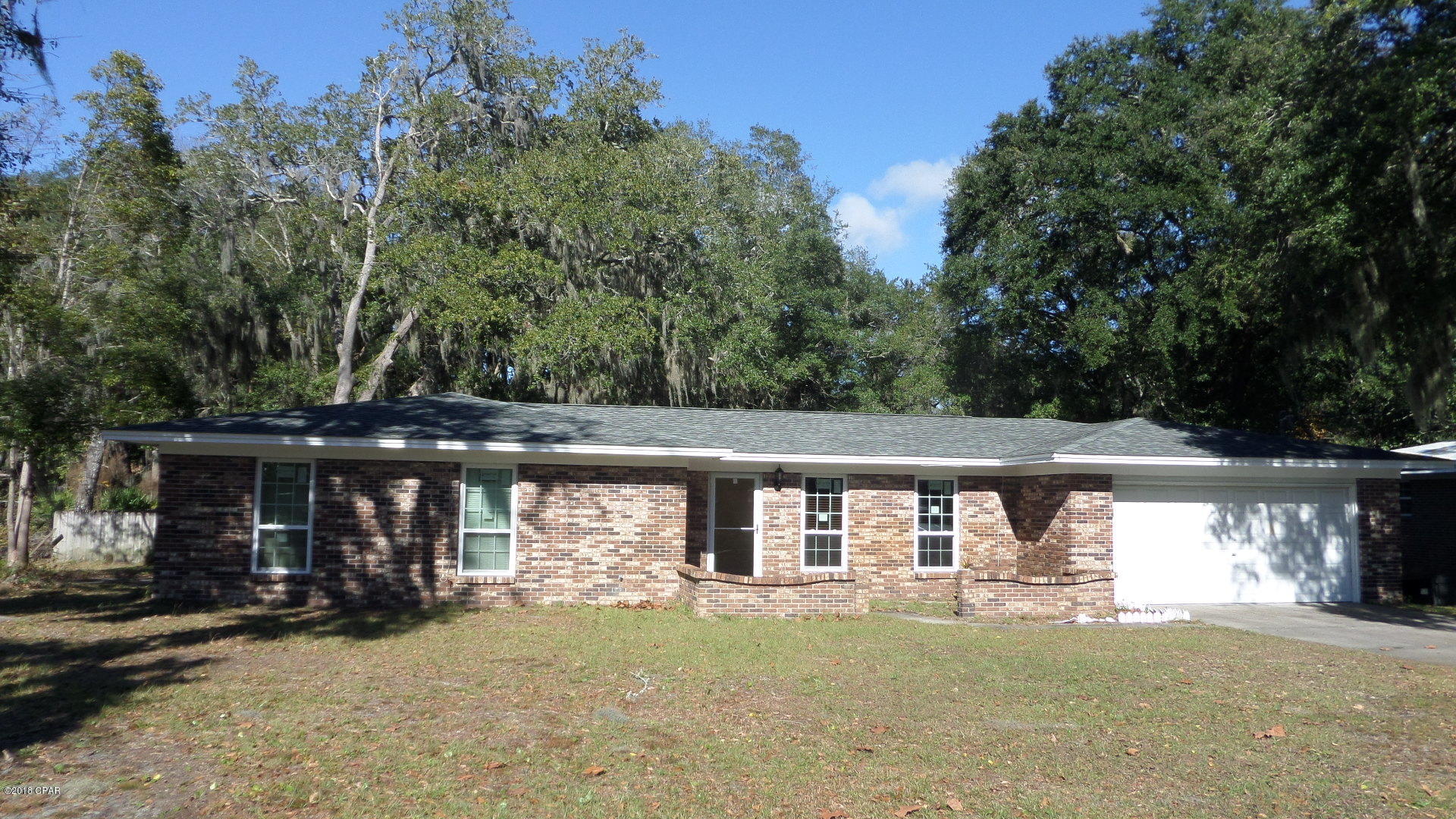 Lovely 3 bedroom 2 bath home located in Callaway- near Tyndall AFB. This home has been renovated a few years ago. New roof, new double pane windows and door. Very spacious and efficient home - living area, dining area, family room, fireplace. Fenced backyard. Ceramic tile throughout & New tile with hardwood floor look recently installed the all bedrooms. Convenient to shopping, schools, recreation. Give us a call today to schedule an appointment.