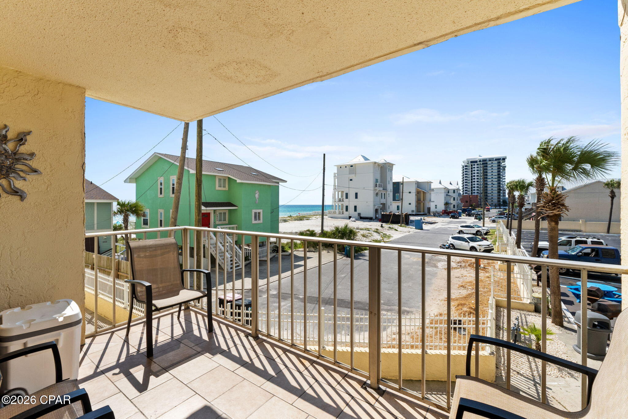 Welcome to your own piece of paradise in Panama City Beach! This well-maintained 3-bedroom, 2-bathroom condo is the perfect combination of comfort, convenience, and flexibility-ideal as a secondary home, primary residence, or investment property.

The condo is being sold fully furnished, making it easy to move in, enjoy immediately, or begin using as a rental. The current owner has lovingly used the property as a getaway home for herself and her family while also listing it on AirBnB. Rental history and income documentation available upon request.

Inside, the condo features freshly painted interiors, granite countertops, and tile flooring throughout, creating a clean, coastal feel that's both attractive and easy to maintain.

Located on the 2nd floor, the unit has some limited views of the Gulf while still allowing you to enjoy one of the best parts of beach living-t he sound of the waves. The unit also provides quick and convenient access to both the pool and beach without being on the first floor.

One of the property's biggest advantages is its beachside location. The building is situated directly on the beach, so there's no street to cross when you're ready to head down to the sand and surf.

Whether you're looking for a place to make family memories, a comfortable full-time residence, or a property with established rental potential, this condo is an excellent opportunity to own in one of Florida's most popular beach destinations.