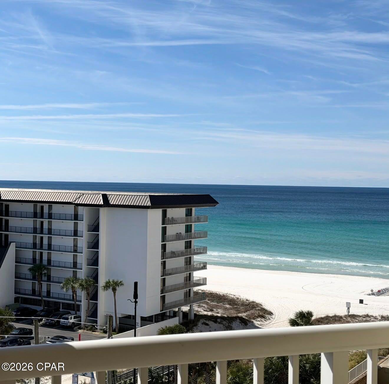 Amazing Resort- Grand Panama Beach Resort !
These 1bed 2bath units are selling fast! Price Point and Great Resort makes for a great deal ! 7 recently sold!!
Welcome to the very desired Grand Panama Beach Resort! This beautiful condo is located on the 2nd floor in tower 2 actually 7 floors high 5 parking levels . . Breathtaking Gulf views! HVAC replaced in 2019. Large open kitchen with stainless appliances, granite countertops, and an island breakfast bar. Furnished & rental ready. Grand Panama Beach Resort offers beachfront heated pool, a rooftop heated pool, hot tubs, beach side tiki bar, onsite general store, onsite food carryout  fitness center. These T2-  1 bed 2 baths are selling fast . Have recently  sold 7 of them .