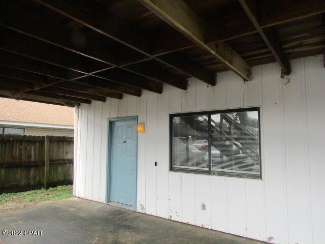 Walking distance to the Beach! Quadplex Unit - Cute 2 bedroom 1 bath downstairs unit, freshly painted with covered front patio. This unit includes spacious living room and eat in kitchen. For convenience, there's a shared laundry facility in front of duplex. The water, lawn service and pest control are included. Parking for 2 vehicles. Property is on Septic.
