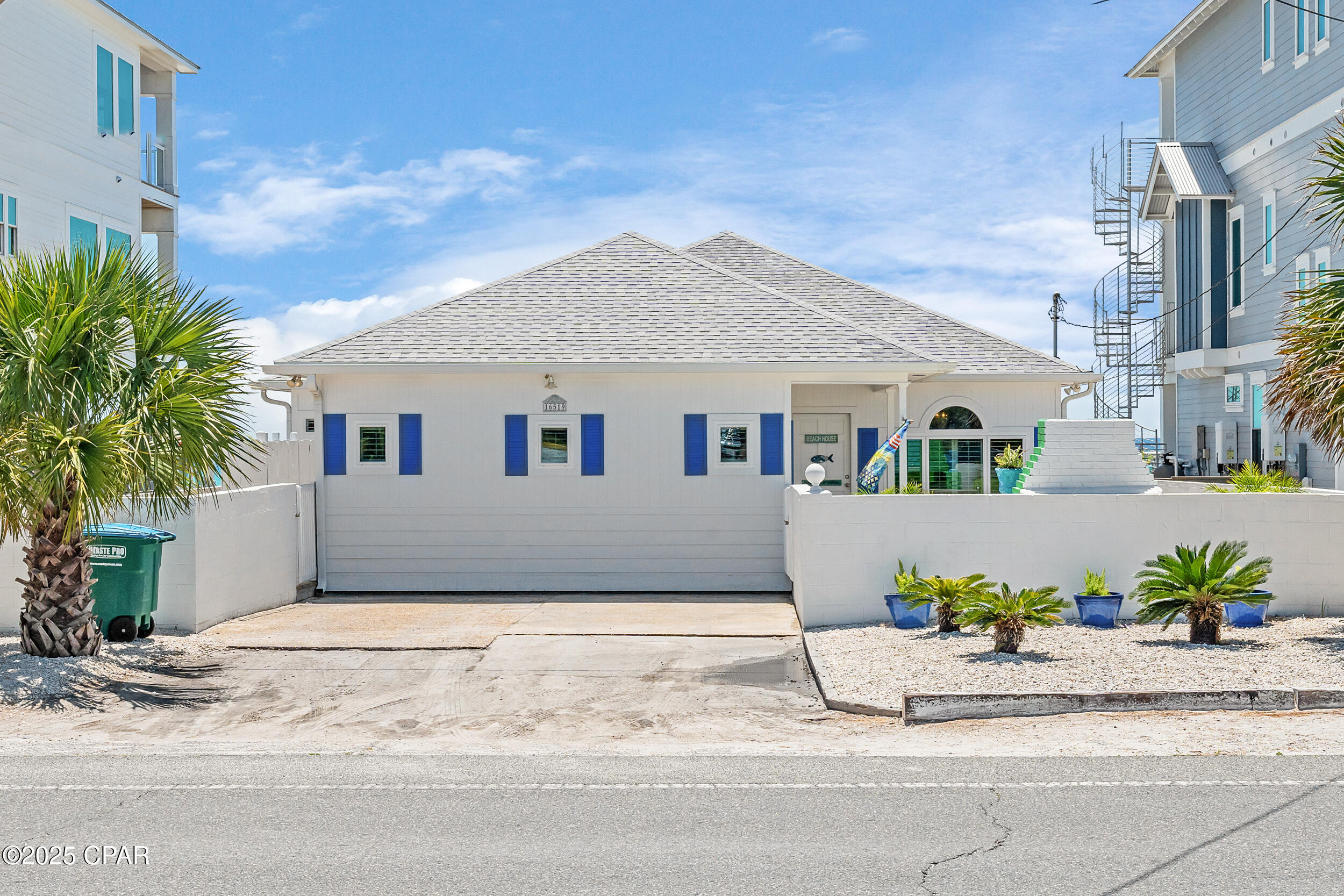 This property has sold! Discover similar listings by reaching out to us for an updated list of available properties that match your preferences. GULF FRONT | WALK TO PIER PARK! Located in the commercial center of Panama City Beach (ZONED R-1c), within walking distance of Pier Park, this 3BR/3.5BA beach cottage is a tremendous opportunity for anyone looking for gulf-front at a reasonable price. This cute home has never been rented but short-term rentals are allowed. Owned by the same family for decades,  recent upgrades include new impact windows and doors, fresh paint inside and out, new HVAC and some new appliances. Exciting new developments in Panama City Beach include a new research hospital, TopGolf, Dolly Parton's pirate-themed dinner show, and numerous infrastructure projects making it an excellent time to buy before the new amenities add even more value to the area. Call today for more information or a private showing.