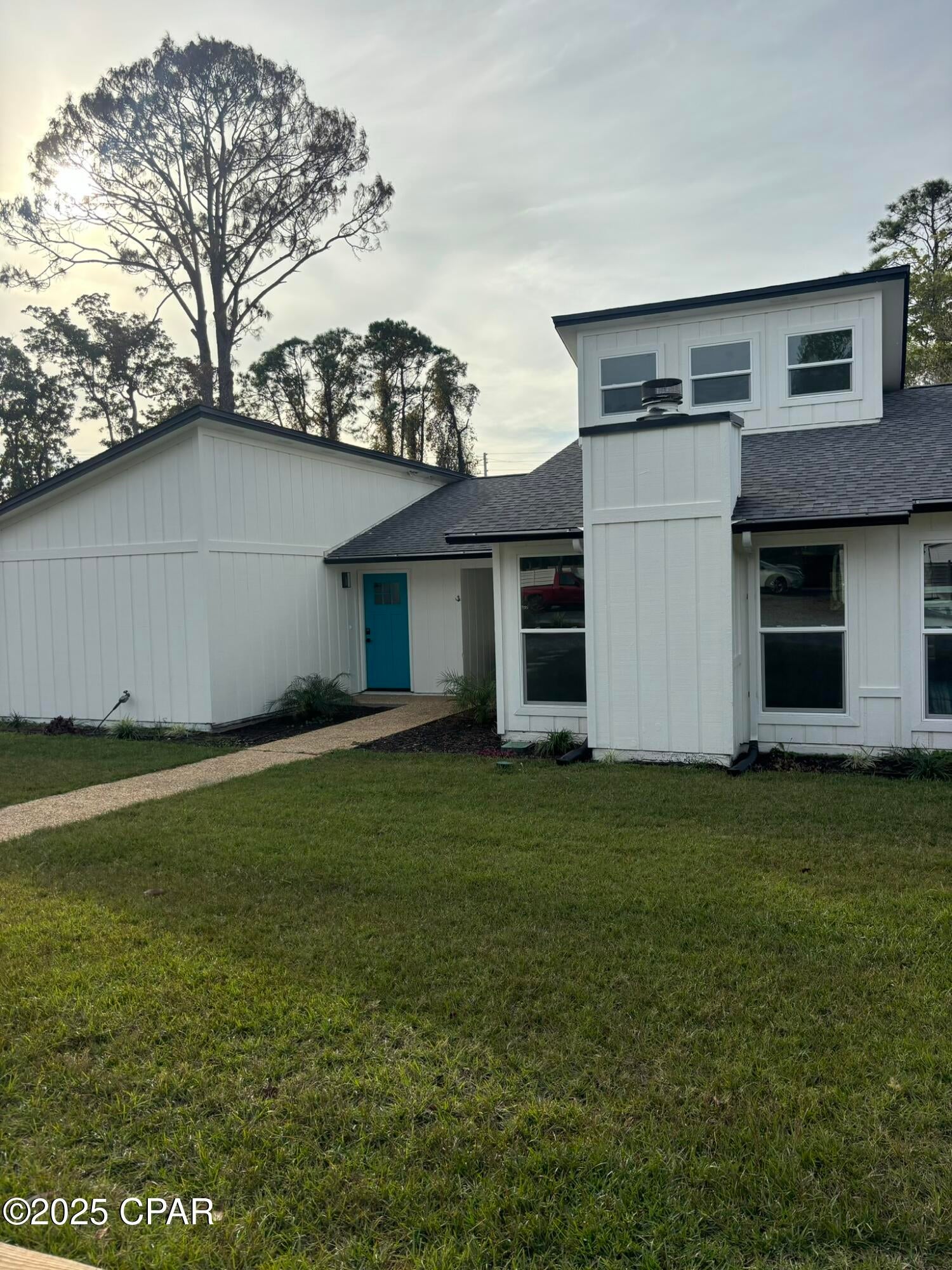 A MUST SEE! You'll love this freshly remodeled 2-bedroom, 1-bathroom duplex located right off N Lagoon. Featuring gorgeous modern upgrades, an electric fireplace, and easy access to everything PCB has to offer. Rent partially furnished or unfurnished. Water and a non-warrantied washer and dryer are included. CALL US TODAY, this one will go fast!