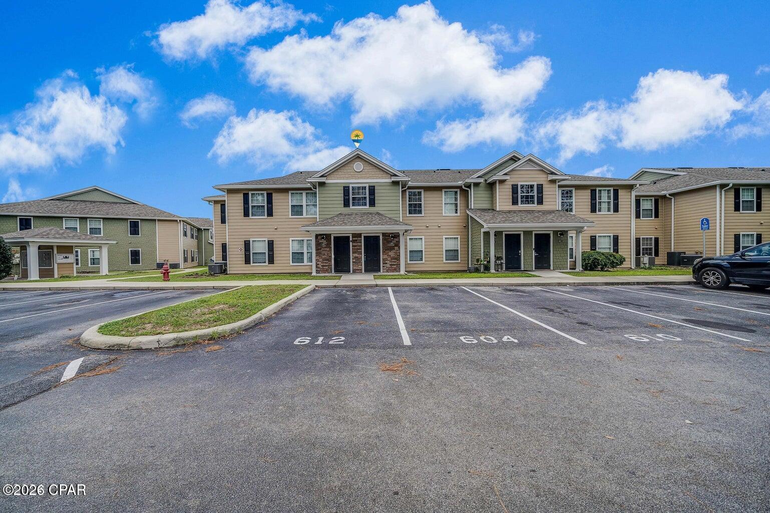 Live like your on vacation! Amazing location at Nautilus Cove Condos. This complex is located just East of Pier Park, and only one city block to the beach. Featuring a gated entrance and community pool, and just minutes from shopping, dining and entertainment. The unit is a 3 bedroom 2 full bath unit recently repainting with new hard surface flooring. NO PETs
