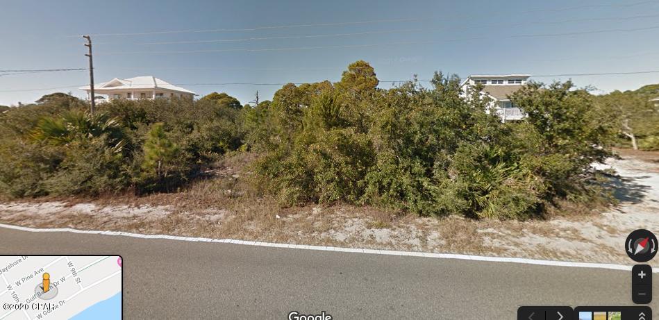 Beautiful lot one block from beach on St. George Island. Build your dream home on this island lot for vacation or as a rental home. Walk to the pristine waters of the Gulf of Mexico, enjoy the quaint restaurants beach bars, walk with your family in a less populated hotel/ motel free area of the beach.  Survey & feasibility study to build home on property is in the documents tab.