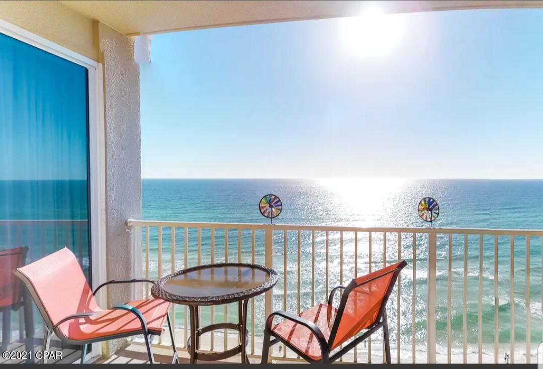 This beautiful two bedroom at Tidewater is the  is one of the most desirable two bedroom on the Gulf. The floor plan (type A) is so unique spanning 1593 sqft, it creates a space that vacationers can picture themselves living full-time. The master bedroom that sits ocean front with one of the most beautiful view of the ocean. This beautiful condo has been gorgeously decorated to give a you a taste of what paradise is.