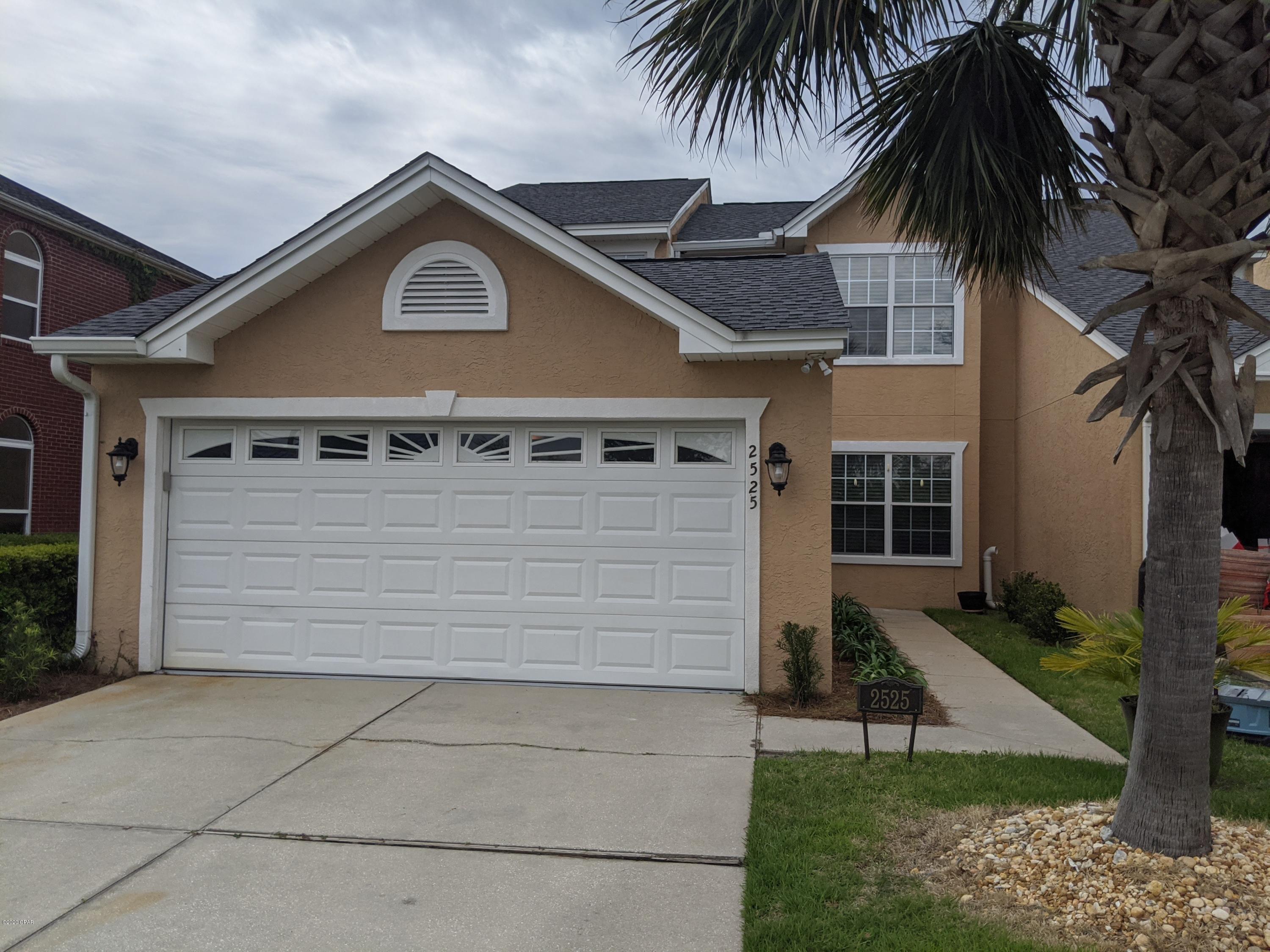 *1/2 off deposit for active military*



This home offers 3 Bedrooms and 2.5 Baths and study, is located in Panama Country Club in Lynn Haven. Living room equipped with a gas fireplace. Kitchen features a breakfast bar and has all stainless steel appliances. Laundry room equipped with a washer/dryer connection. Plenty of storage space. Master bedroom is located downstairs and has a large walk in closet, master bath has double sink vanities, garden tub, and a stand alone shower. Screened in porch overlooking golf course and a pond and a 2 Car garage.



*Gas hot water heater, furnace, and fireplace*



*Lawn service included*



*No Pets*