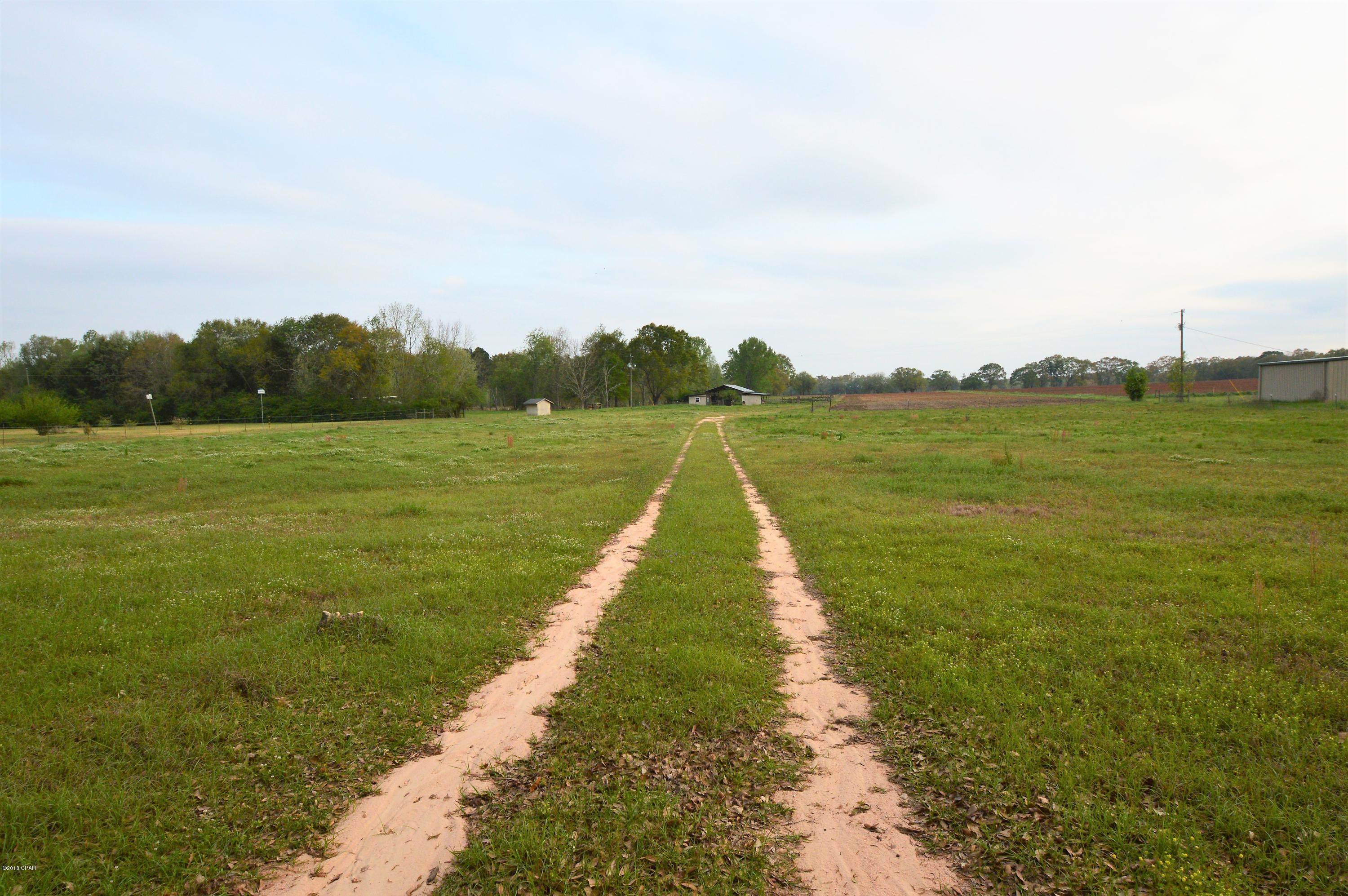 Beautiful Home Site.... with plenty of room for Horses, Cows or other livestock. Property is fenced and crossfenced with deep well.24x36 Barn with stables and tack room. No deed restrictions. Minutes from Downtown Graceville and Alabama Line.