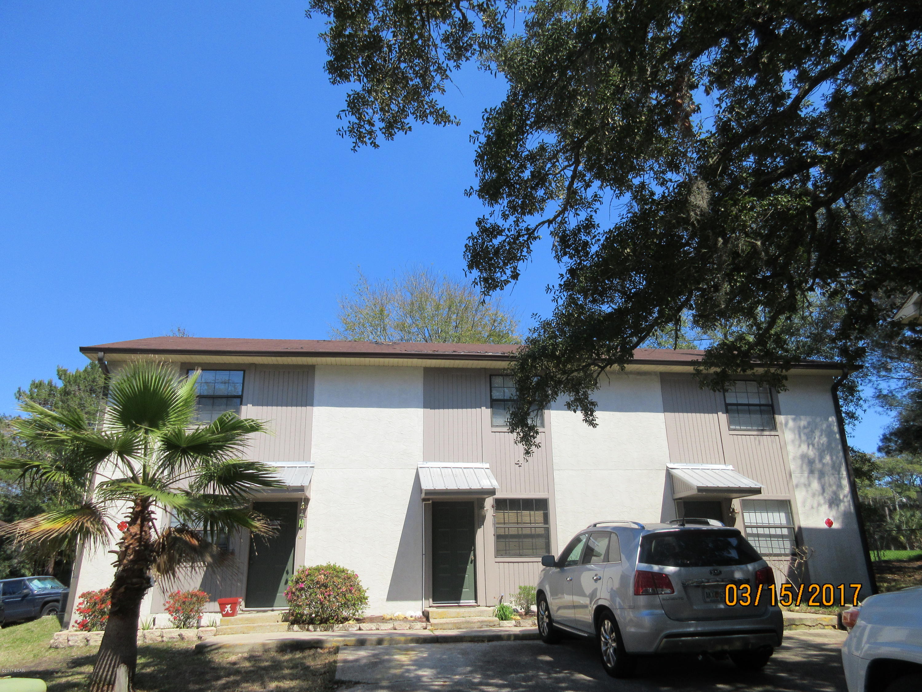 This unit is a lake front, 2BR/1.5 bath and is located in popular St. Andrews close to the shops, restaurants and Marina. Features include stove/oven, refrigerator, dishwasher, washer & dryer connections, central heat & air and freshly painted. It will be available mid Sept after renovations.  Not pet friendly but do include pest control, lawn care, garabage and a basic cable package