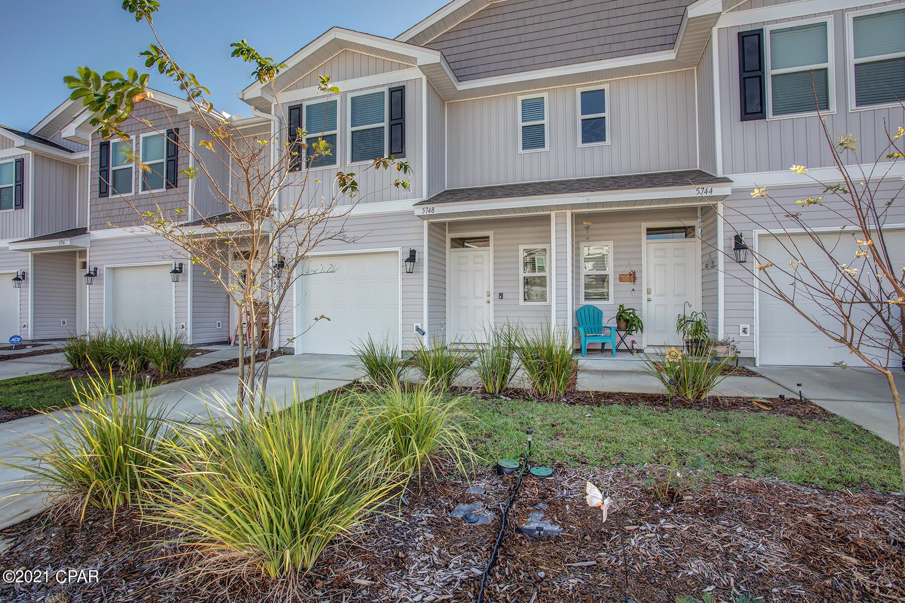 Under contact with contingences--Sellers excepting backup offer. Take a look at this beautiful 3/2.5 townhome close to shopping, restaurants, and Tyndall Airforce Base. This home overlooks the pond and has a private fenced backyard. It also has nicely appointed kitchen with a island, large living/dining area, and a garage. This is a smart home and also includes kitchen appliances, washer and dryer. Owners also enjoy a community pool, green spaces, and nice landscaping.