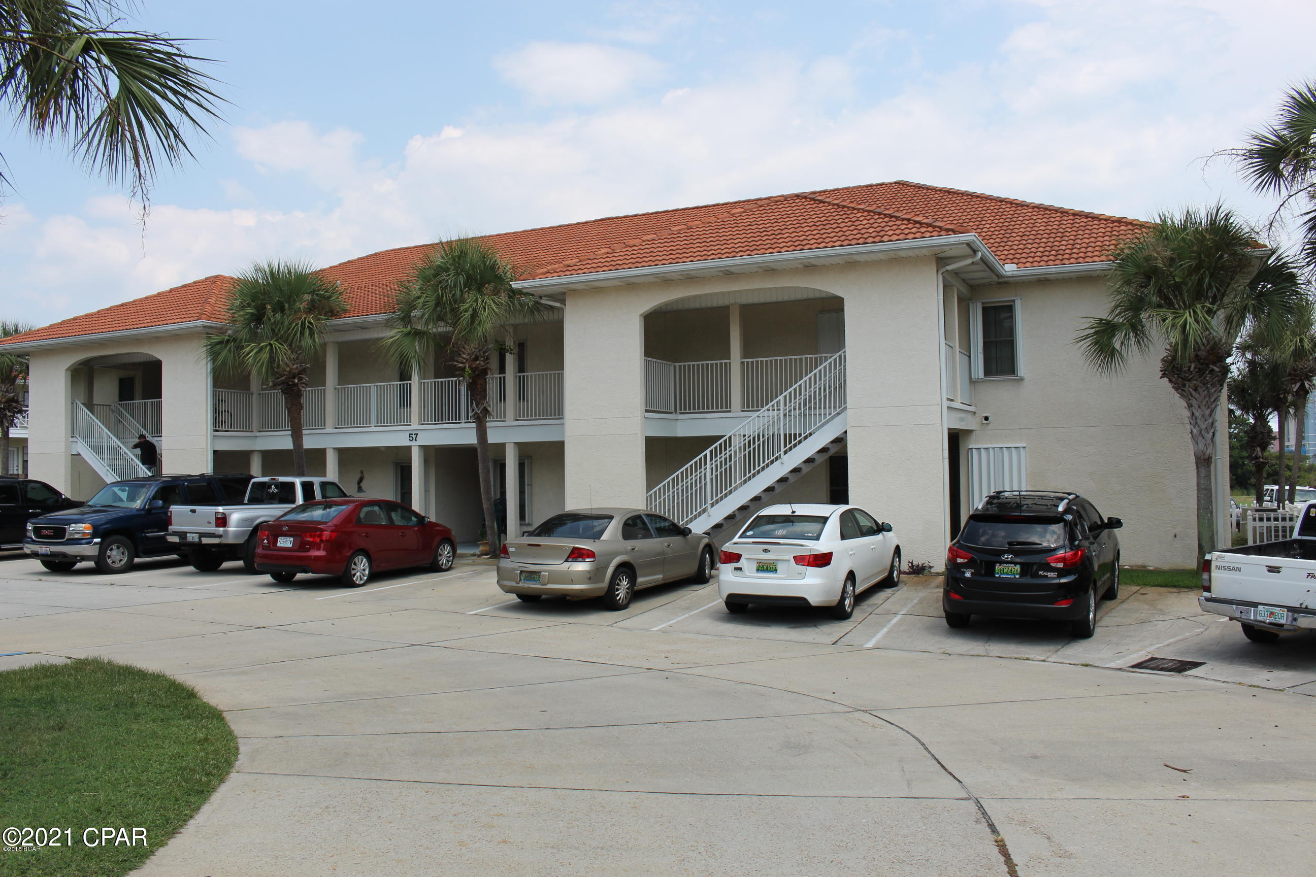 Beautiful fully furnished condo with beach decor located minutes from the water! Rental ready upon moving in. Direct beach access across Front Beach Rd. Horizon South has various amenities to enjoy from community pools w/ Jacuzzi, tennis & basketball court, mini gulf course, clubhouse, fitness center. Is 2.1 miles from Pier Park. Condo is freshly painted and in excellent state. Condo can sleep 6, amazing for vacation rentals and stays booked year round. Within Hallway resides bunk beds and living room has pullout sofa as well. The neighborhood community of Horizon South. Rental and association office on site. 1-bed 1-bath. First floor of the building. Condo has Schlage door lock and Nest thermostat.