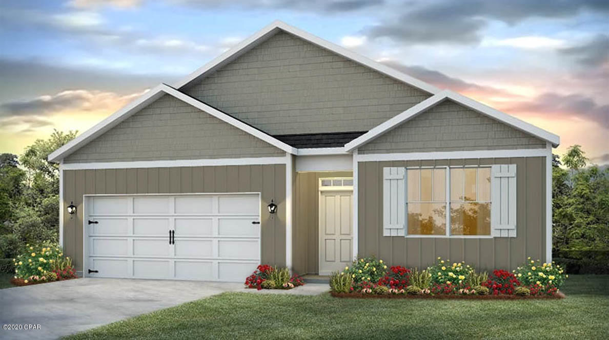 Welcome to Sunset Village. These homes have traditional 8' ceilings, vinyl flooring throughout, quality paint on walls, and a standard Frigidaire appliance package The features of this Cali floorplan include: Vinyl flooring throughout the common areas, durable laminate counter tops and beautiful cabinetry in light and bright tones in kitchen and bathrooms, Nickel hardware on interior doors, carpet in the bedrooms. Appliances include, a stove, microwave and dishwasher. This floor plan has a open kitchen with island to a living and dining area. Two bedrooms are just off the foyer and have a shared bath. Bedroom 1 is situated at the back of the home and has a bath with garden tub, separate shower, dual vanity sinks and large walk in closet.