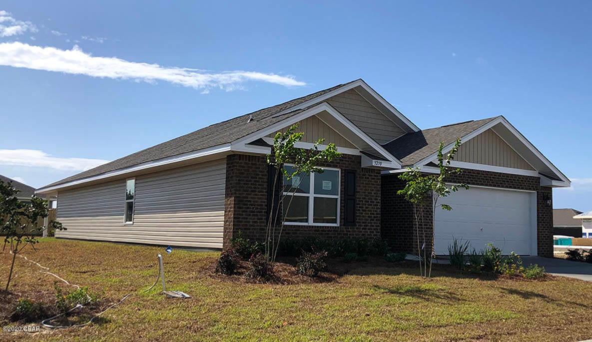Under Contract with Contingency - Seller will accept back up offers. Move in ready. The Ryder plan has a covered porch and two car garage. Through the front

entry way you will find vinyl sheet flooring throughout all common and wet areas of this home. The shared bath has vinyl sheet flooring and shower/tub combo.

The hallway opens to the large great room, kitchen and dining area. The kitchen is open with a center island and has plenty of cabinet space and a nice pantry for

storage. Appliances include a dishwasher, microwave and stove. His and Hers walk-in closets in master with dual sink vanity and separate shower and tub in master bath A standard Smart Home package is included with Skybell doorbell, KwikSet combo lock, Echo Dot device and Qolsys touch panelMagnolia Hills is conveniently located and has direct access to Highway 231. Residents enjoy a short ride to Tyndall Air Force
Base, Lynn Haven and the beautiful white beaches of Mexico Beach and Panama City Beach. Pictures, photographs, floor
plans, elevations, features, colors and sizes are approximate for illustration purposes only and will vary from the homes as
built. Home and community information including pricing, included features, terms, availability and amenities are subject to
change and prior sale at any time without notice or obligation. For Move-In/Completion Estimates: Ready dates are estimates
only. Timing of completion of construction and buyer move-in are subject to contingencies contained in home purchase
agreement and governing jurisdictions issuance of a certificate of occupancy, and may change due to forces majeures and
other delays or disruptions outside the reasonable control of D.R. Horton, Inc.