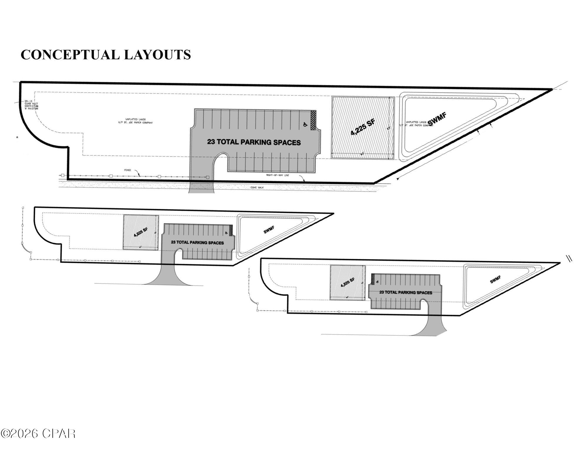 Commercial Outparcel to Whisper Dunes, a 250-home residential subdivision.
Ideal for retail or office development