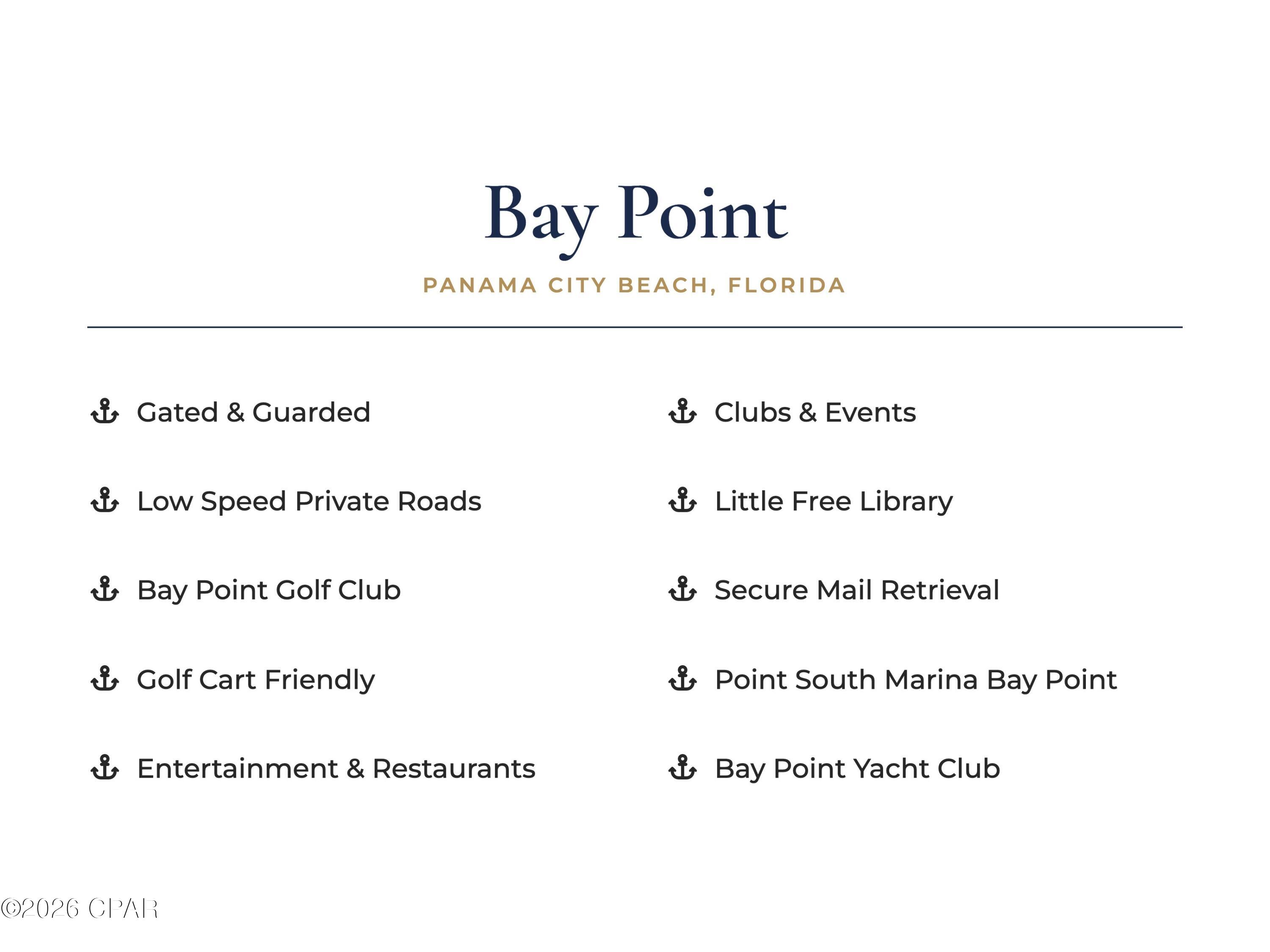 Bay Point Unit 1 - Residential