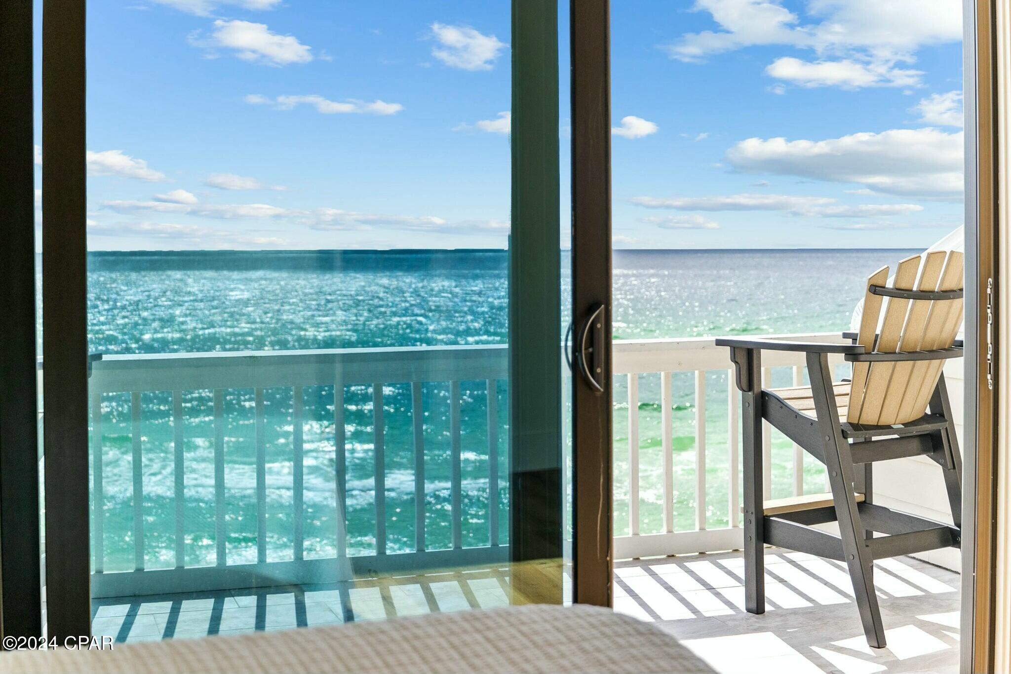 OPEN HOUSE FRIDAY (1/31/25)10:30am - 1:30pm. Gulf Front Elegance! Welcome to Seacrest Townhomes on 30A, this 8-unit community offers a tranquil Gulf front experience and is perfectly located within walking and biking distance to Alys Beach and Rosemary Beach.
This RARELY AVAILABLE, fully remodeled 2-bedroom, 2.5-bath GULF FRONT townhome offers unparalleled beachfront living.  Each bedroom features a private, spa-inspired bathroom, with an additional bunk room on the first floor makes this perfect for accommodating up to six guests.
he renovations and upgrades are noticed the moment you enter the front door. Renovations completed in recent years include newly designed and updated kitchen, bathrooms, a added bunk room, quartz counterstops, stainless steel appliances, hurricane impact glass sliding doors, 2024 Guardian air purification system and LVP flooring throughout. Enjoy easy access to pristine beaches, local dining, and boutique shopping. Perfect as a vacation home or rental investment, the property's prime location and Gulf views ensure an unparalleled coastal lifestyle. This unit is being sold fully furnished and rental ready minus a few items that are being excluded. Reach out to your favorite Realtor today and seize the chance to make this coastal retreat your own. All sizes and information are deemed accurate; please verify if important. Your dream Gulf front get away home or investment property is waiting for you - don't let it slip away!