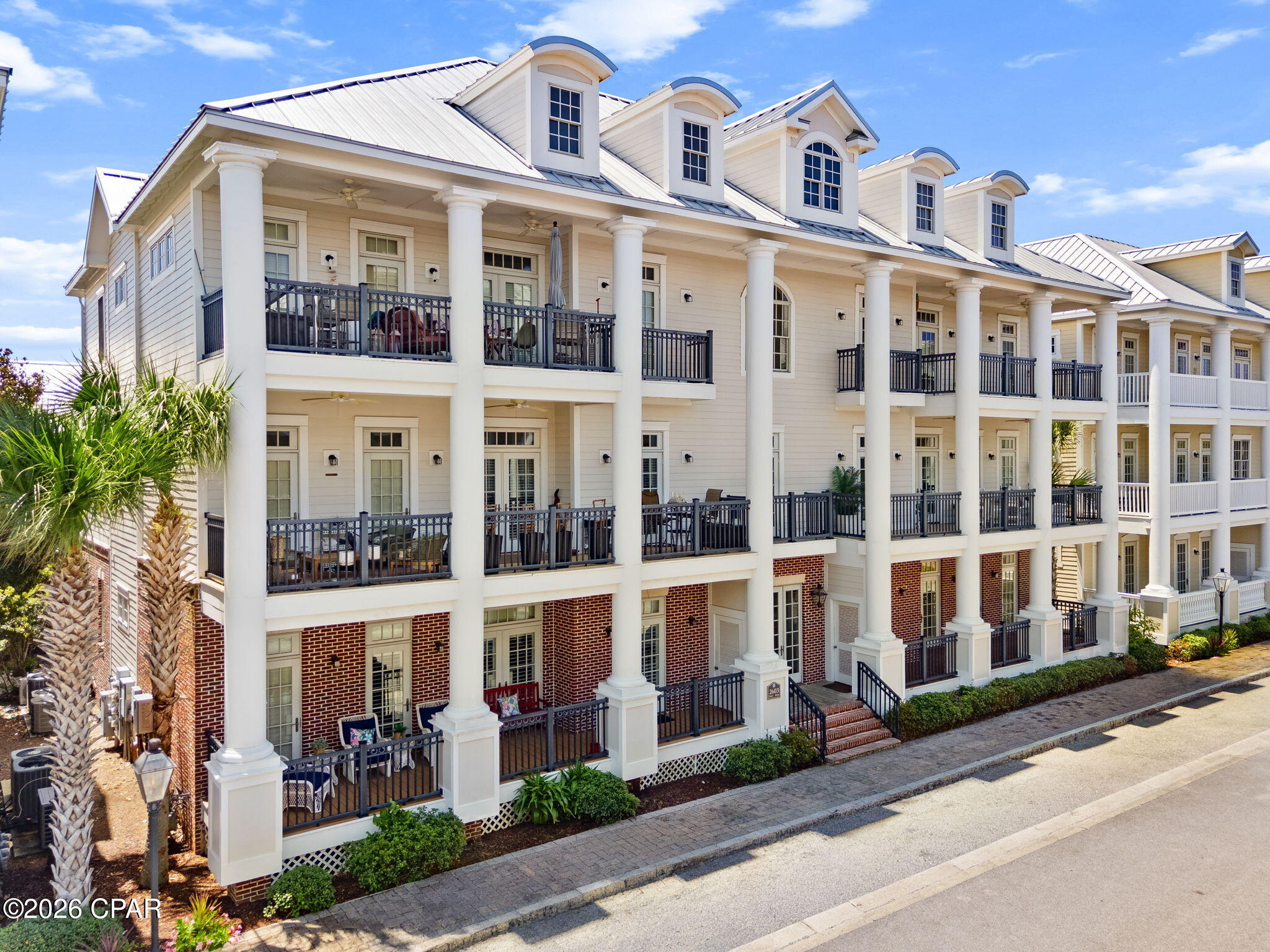 CURRENTLY UNDER CONTRACT, SELLER WILL CONSIDER BACKUP OFFERS. Welcome to Waterhaven, where luxury meets low maintenance living. Simply bring your belongings and enjoy the lifestyle while the condominium association takes care of the rest. Even better, this is currently the lowest priced per square foot unit in Waterhaven.

Designed for both entertaining and everyday living, the kitchen opens to a spacious family room filled with natural light. Elegant columns add character, while the chef's kitchen features Viking appliances, a Sub Zero refrigerator, granite countertops, a six burner natural gas cooktop, a wine refrigerator, and a large island with seating for casual dining. Hardwood floors, new carpet, and a freshly painted deck complete the home's recent updates.

The spacious primary suite is a true retreat, featuring tray ceilings, private access to the oversized balcony, and a luxurious en suite bathroom with dual vanities, a Jacuzzi soaking tub, a tiled walk in shower with a glass enclosure, and a custom walk in closet.

The two additional bedrooms are connected by a Jack and Jill bathroom, while a separate guest bathroom provides added convenience for visitors.

One of the most unique features of this home is the upstairs flex space, perfect for a home office, media room, guest space, workout area or additional sleeping area.

For added convenience, the unit includes both an exterior elevator and a beautiful interior staircase. Parking is available at both the front and rear of the home.

Waterhaven offers gated resort style amenities surrounded by beautifully maintained, mature landscaping and decorative paver sidewalks. Residents enjoy a heated pool, marina, private dock, beach loungers, boat ramp, grilling area, and easy access to fishing, boating, sailing, kayaking, paddleboarding, swimming, and snorkeling. A storage yard located across the street is available for recreational vehicles, boats, and trailers, subject to availability.

If you've been searching for luxury, convenience, and an exceptional waterfront lifestyle, this Waterhaven residence is one you won't want to miss. Schedule your private showing today. Buyer to verify all information that is deemed important.